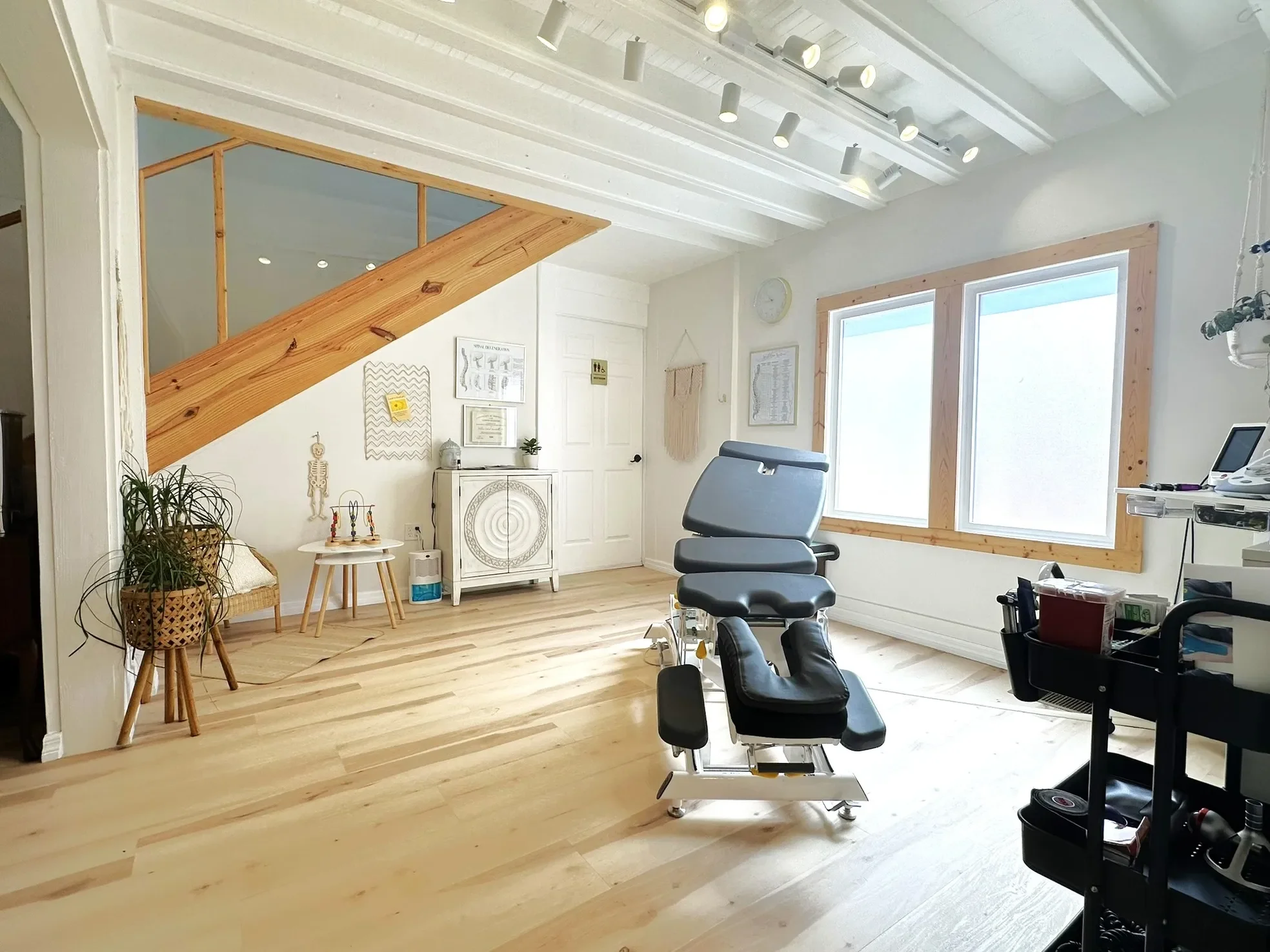 Interior of Coastal Wellness Chiropractic clinic in New Smyrna Beach