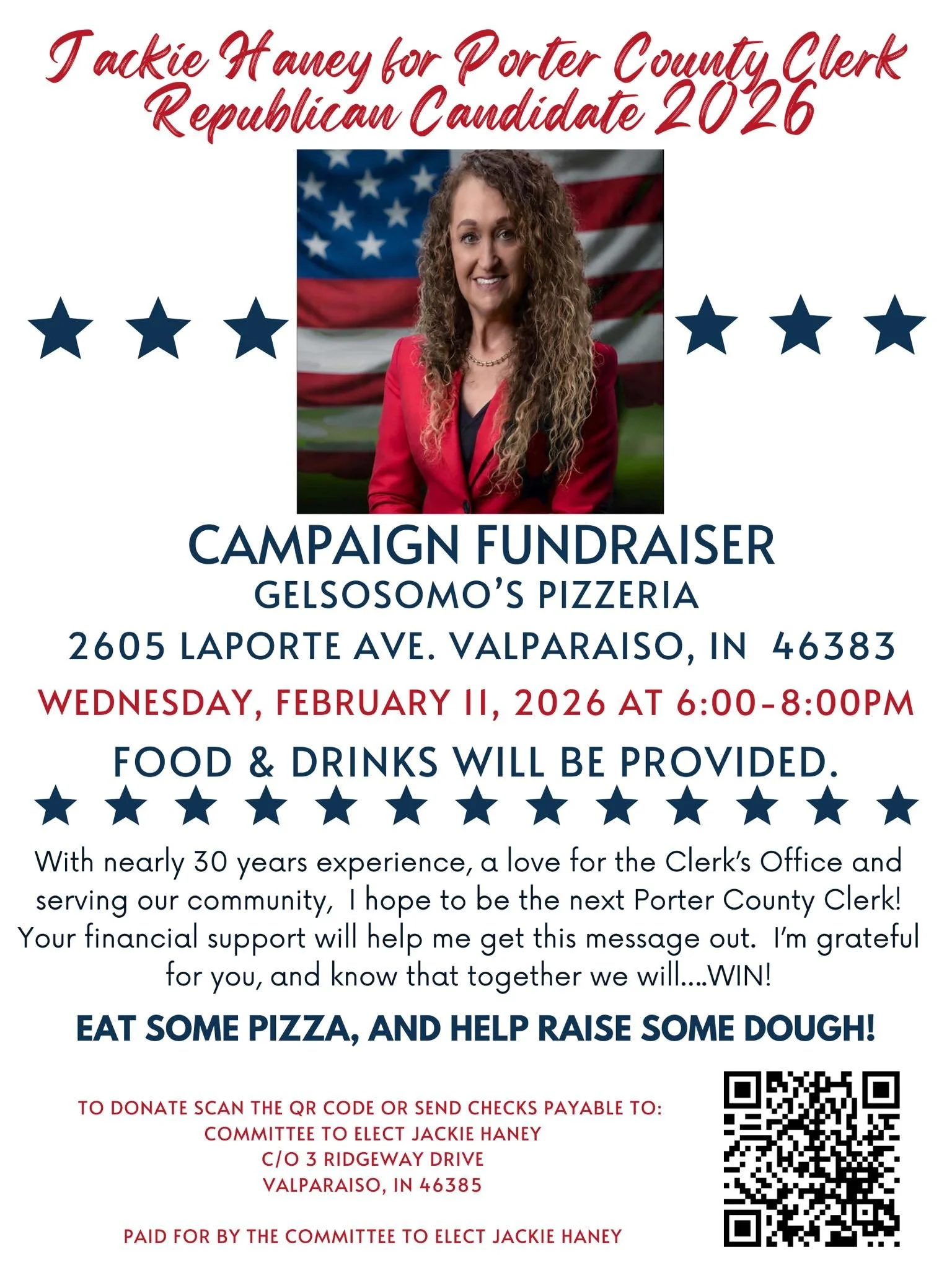 Jackie Haney for County Clerk Fundraiser