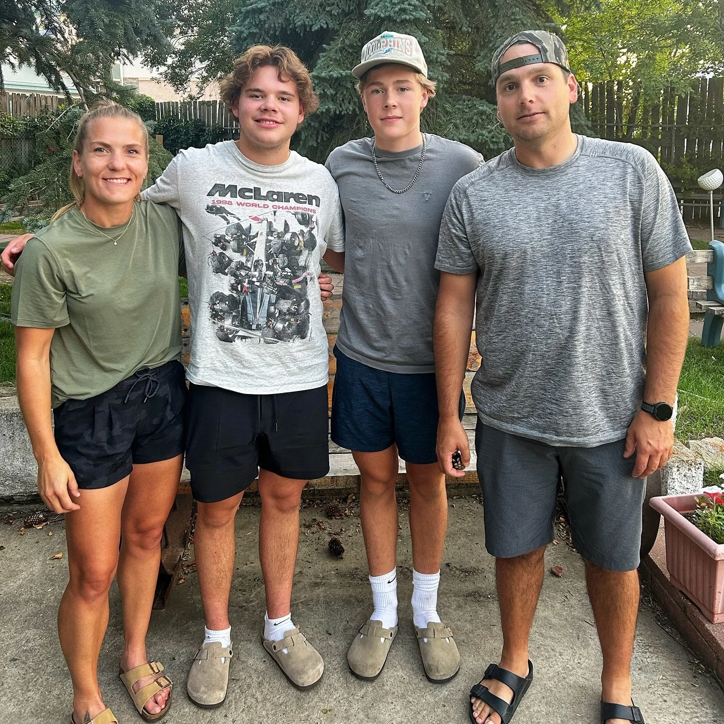 Year four of billeting in Swift! 🏒 This season we&rsquo;re excited to welcome two new players into our home. We&rsquo;ve already had the chance to share some fun moments outside the rink&mdash;like golfing, run club and pickleball. Looking forward t
