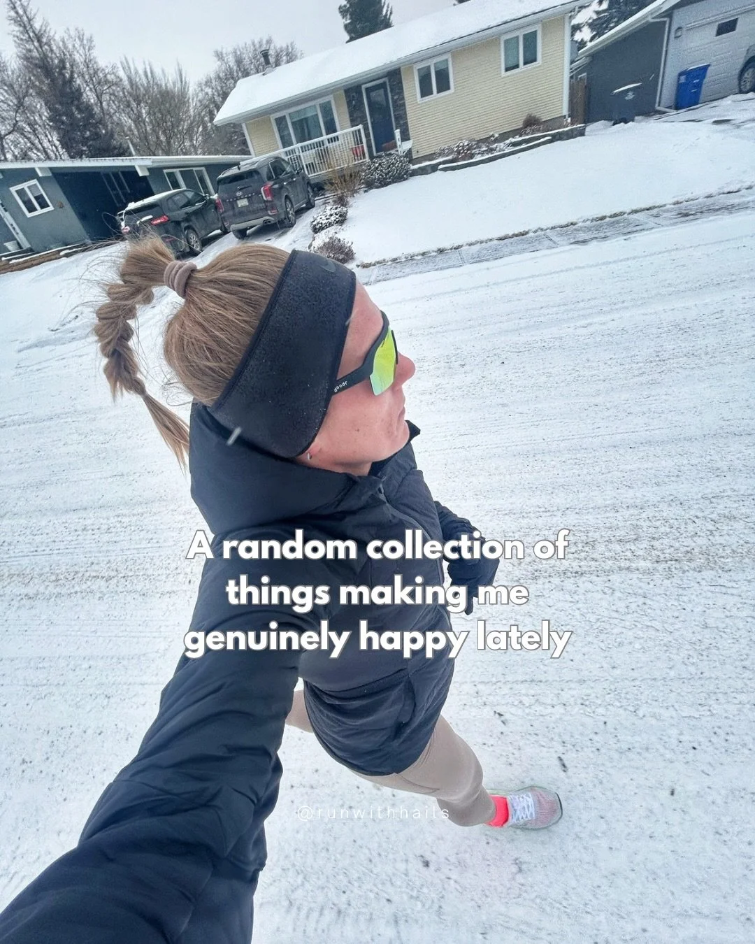 Life&rsquo;s felt a little heavy and uncertain lately, but I&rsquo;ve been holding onto the good:
home, horses, calving season, him, friends, training, mini eggs, energy drinks &amp; non-athletic outfits (rare)

#lifelately #runwithhails #lifeandtrai