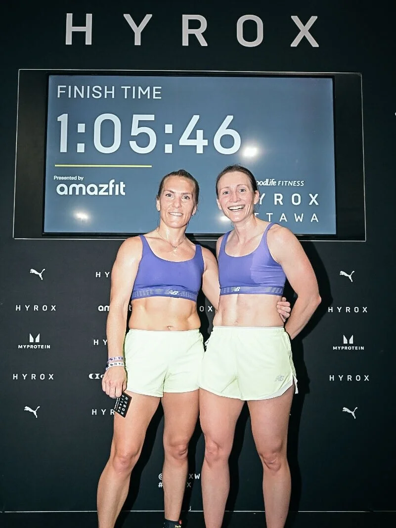 HYROX OTTAWA WOMEN&rsquo;S DOUBLE | 1:05:46

When the trip actually makes it out of the group chat&hellip; and somehow turns into your first HYROX 😅

A weekend of pushing limits, leaning into each other&rsquo;s strengths, surviving the weaknesses, a