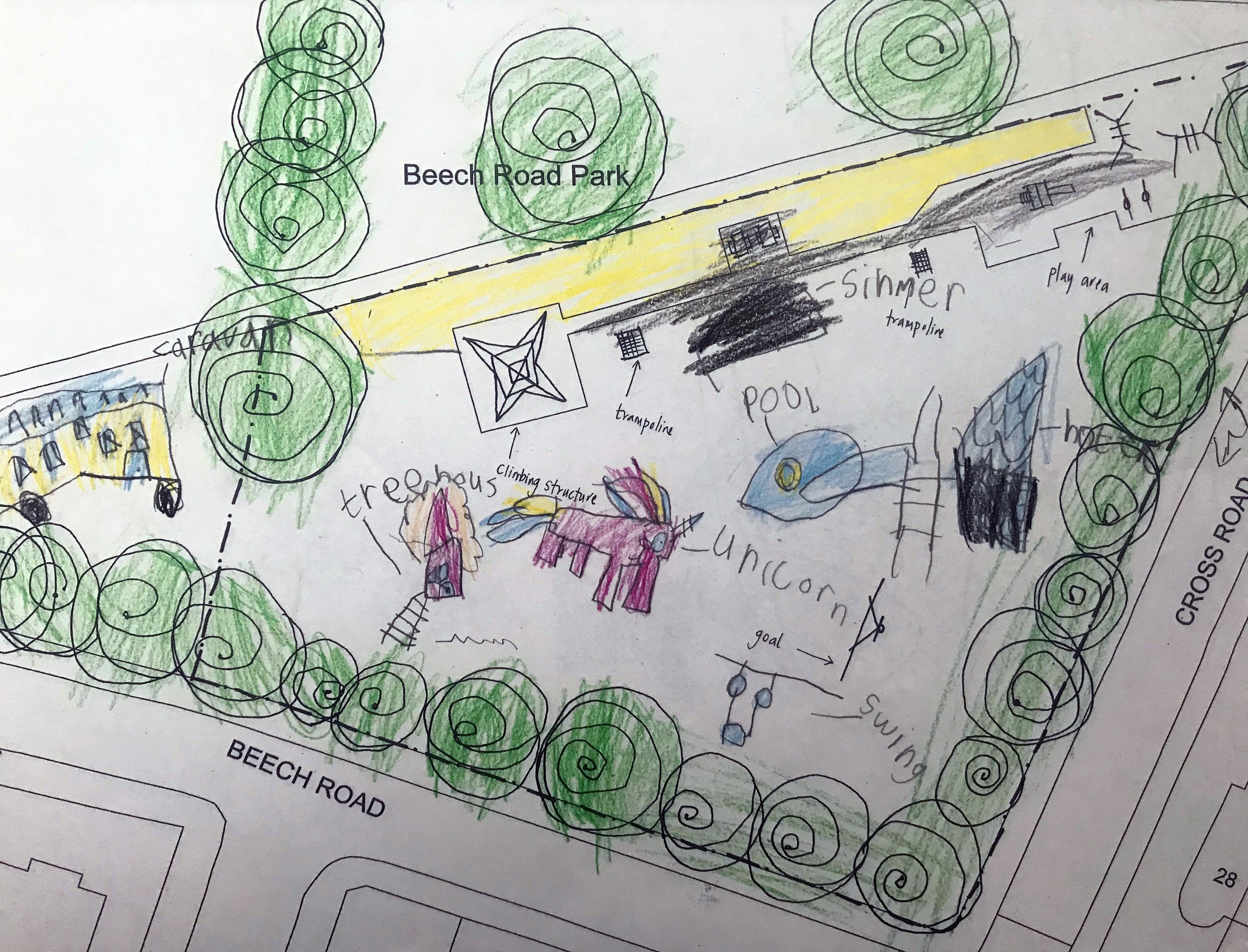 Beech Road Park Engagement Activity by Laura Sanderson