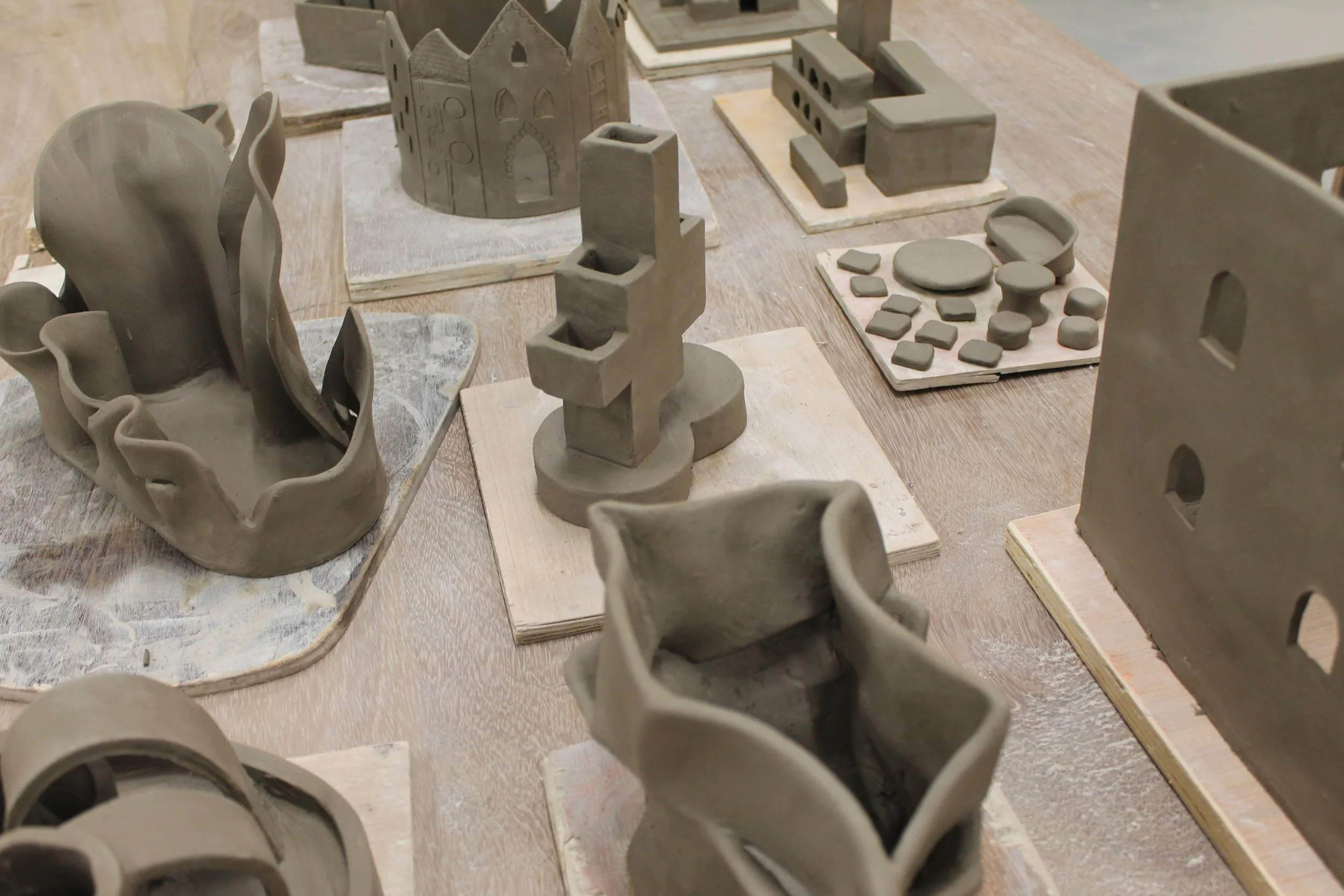 Clay Workshop with Clay Studio, photograph taken by Laura Sanderson