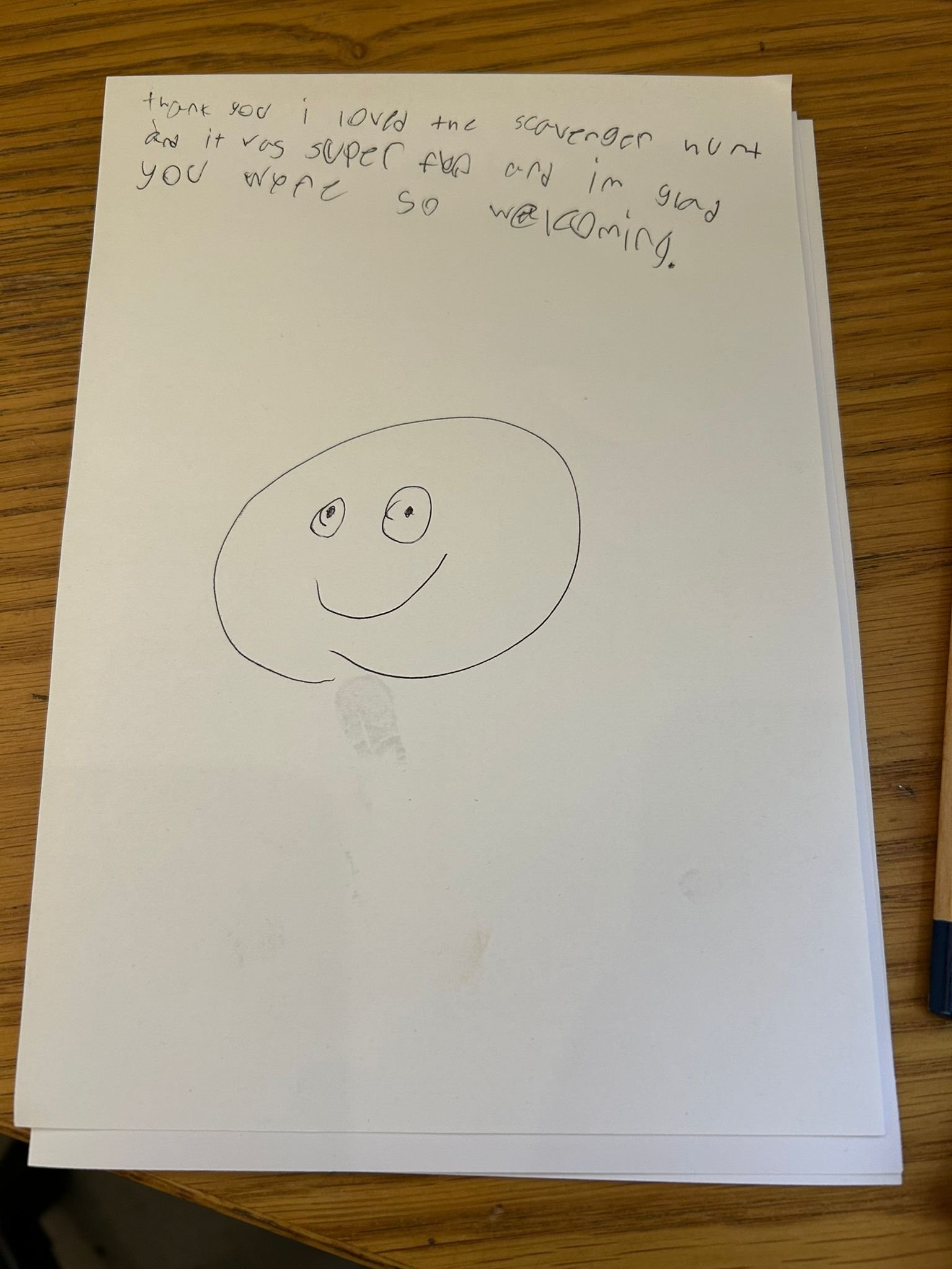 Feedback from participants