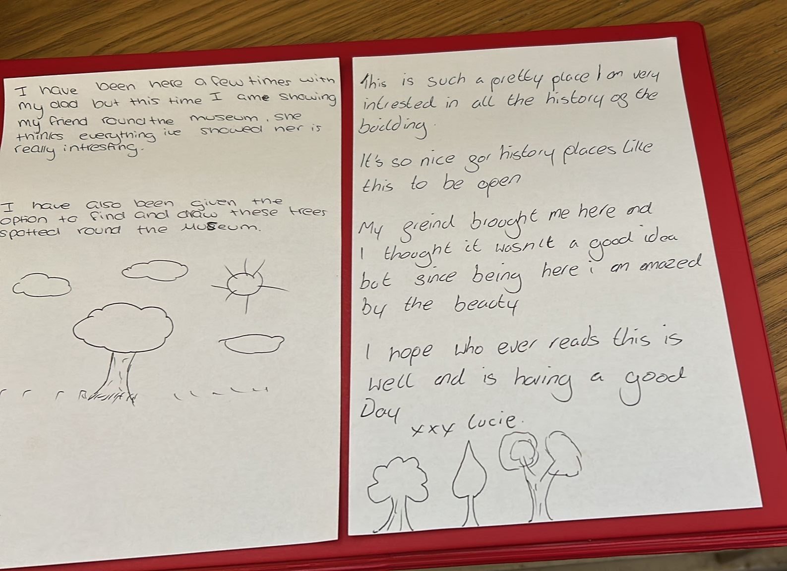 Feedback from participants