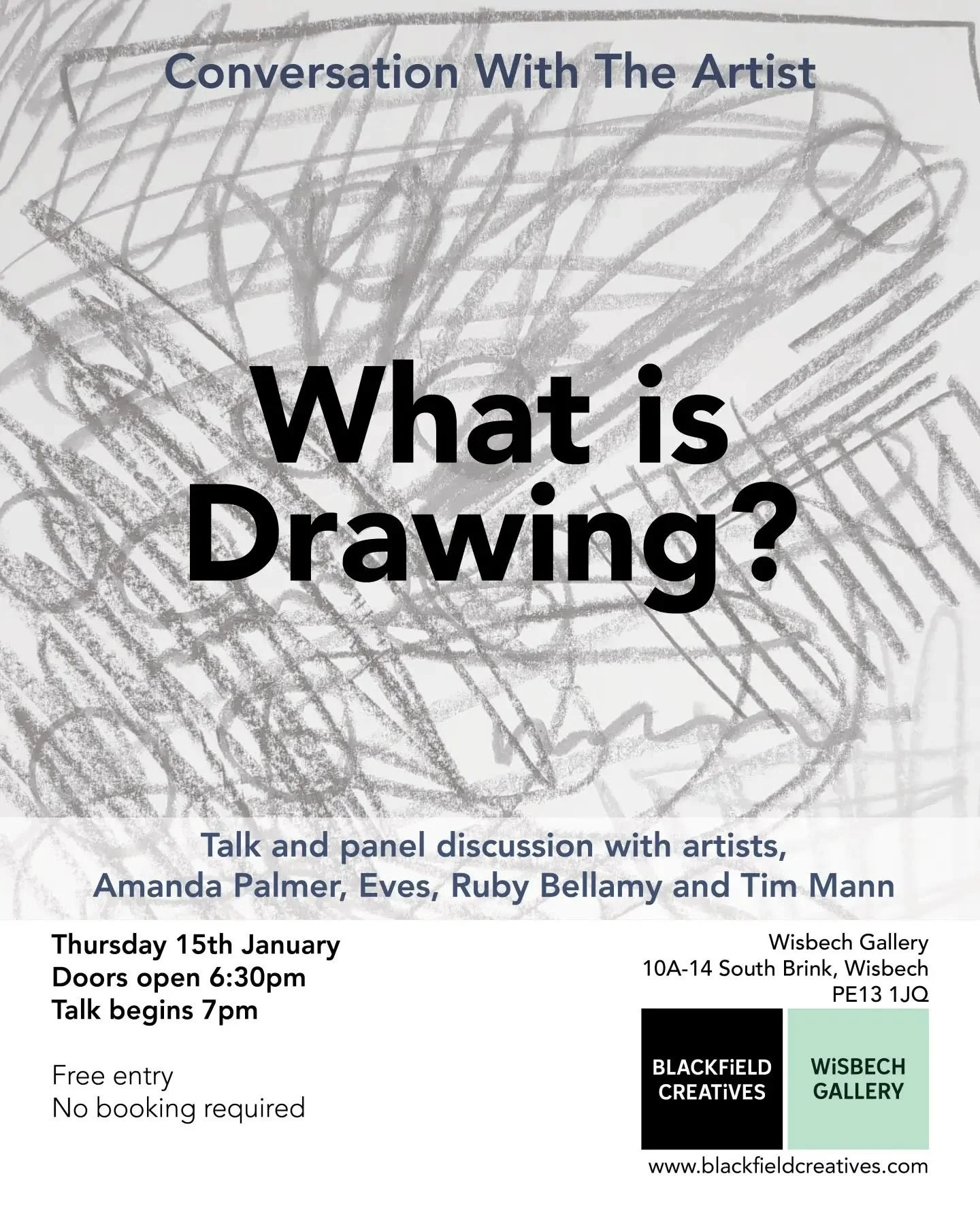 Tomorrow night I'm going to be joining a brilliant panel of artists to discuss drawing ahead of the @wisbechgallery DRAW26 Exhibition!

This conversation is always challenging and inspiring and I'm sure it's going to be an interesting evening ✏️ hope