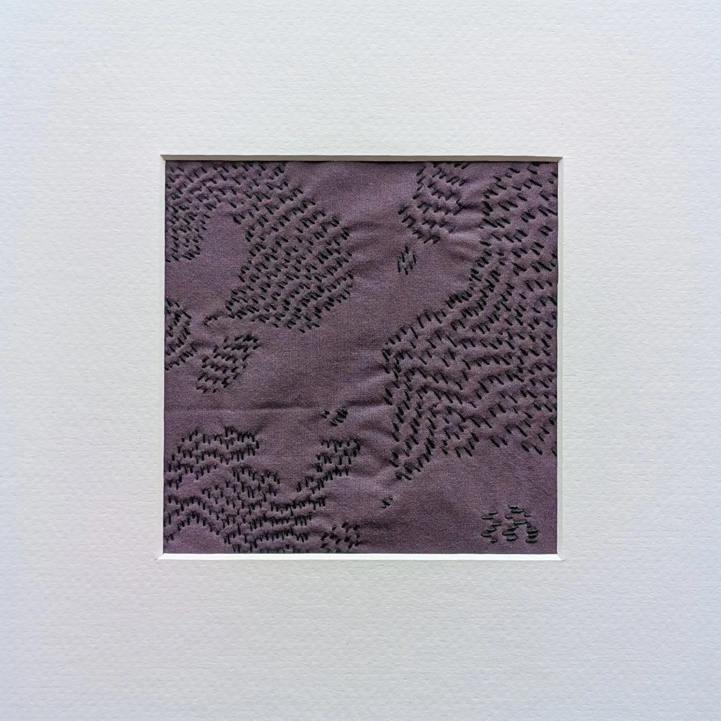 Murmurations 01
✧ Hand embroidery on cotton

Following on from my last post, thinking about drawings, line, and subconscious thought, I made this piece. I tend to overthink my textile work, so this piece felt like a shift - coming away from trying to