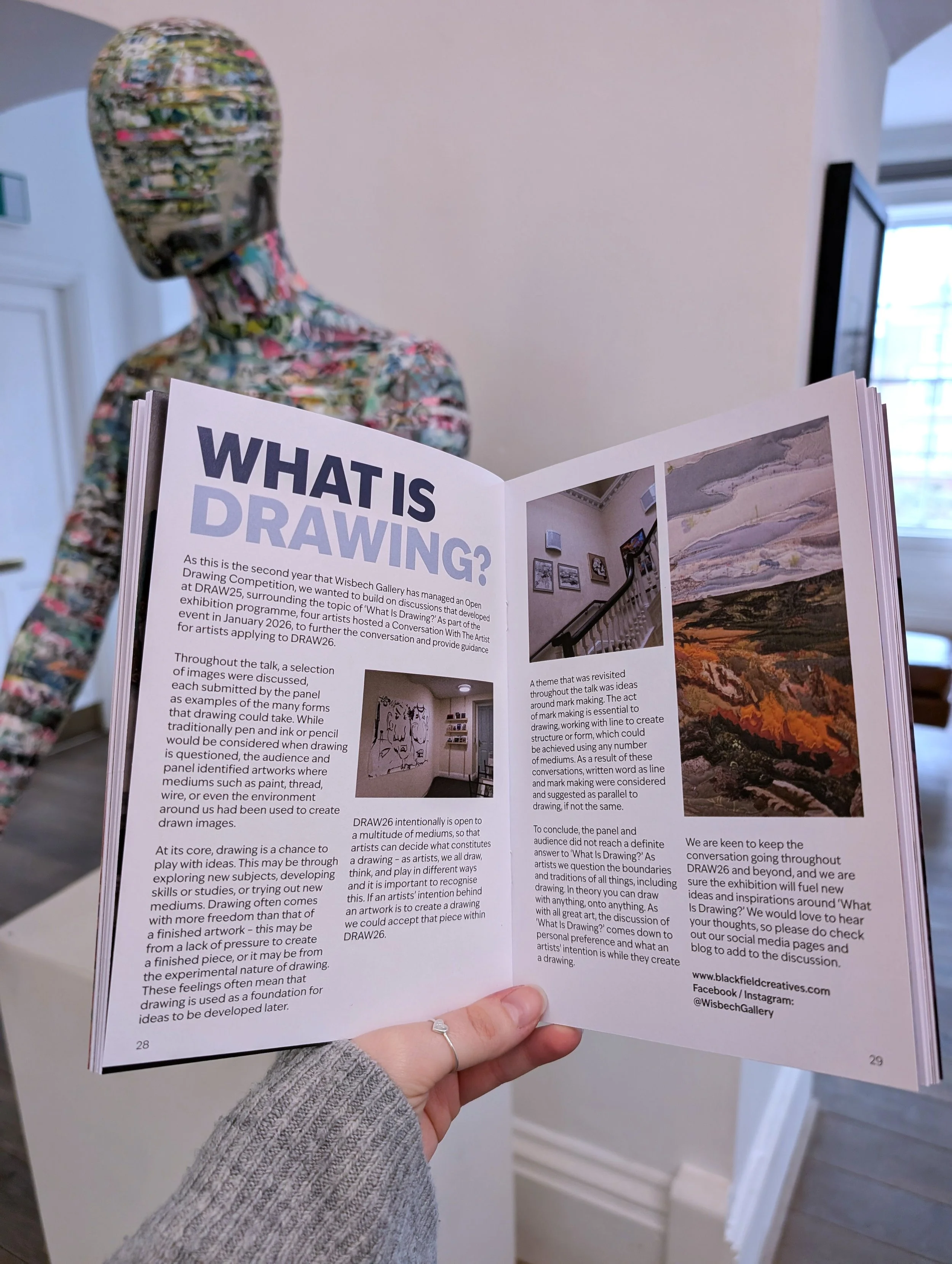 DRAW26 Exhibition Catalogue 'what is drawing?'