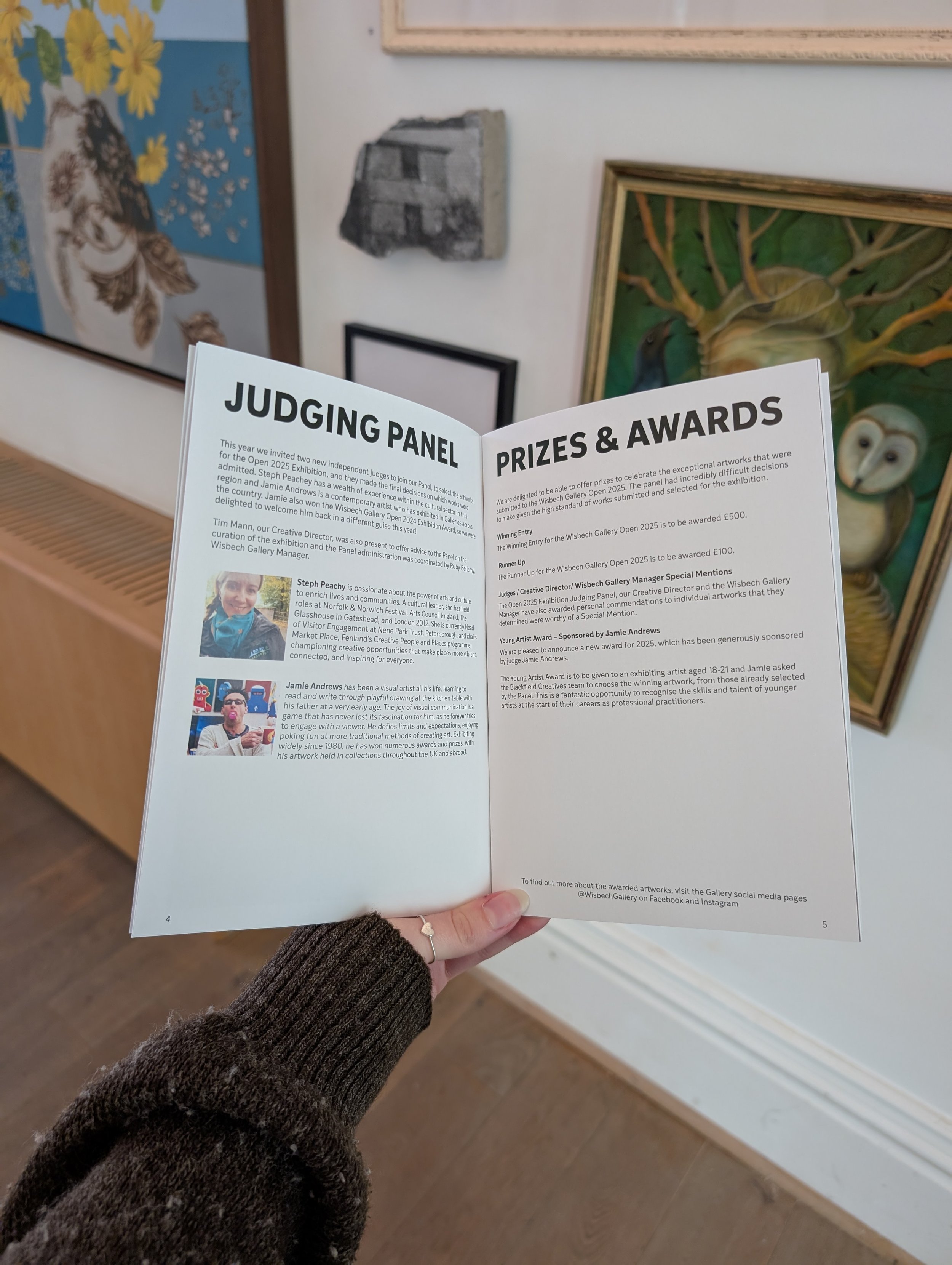 Wisbech Gallery Open 25 Catalogue