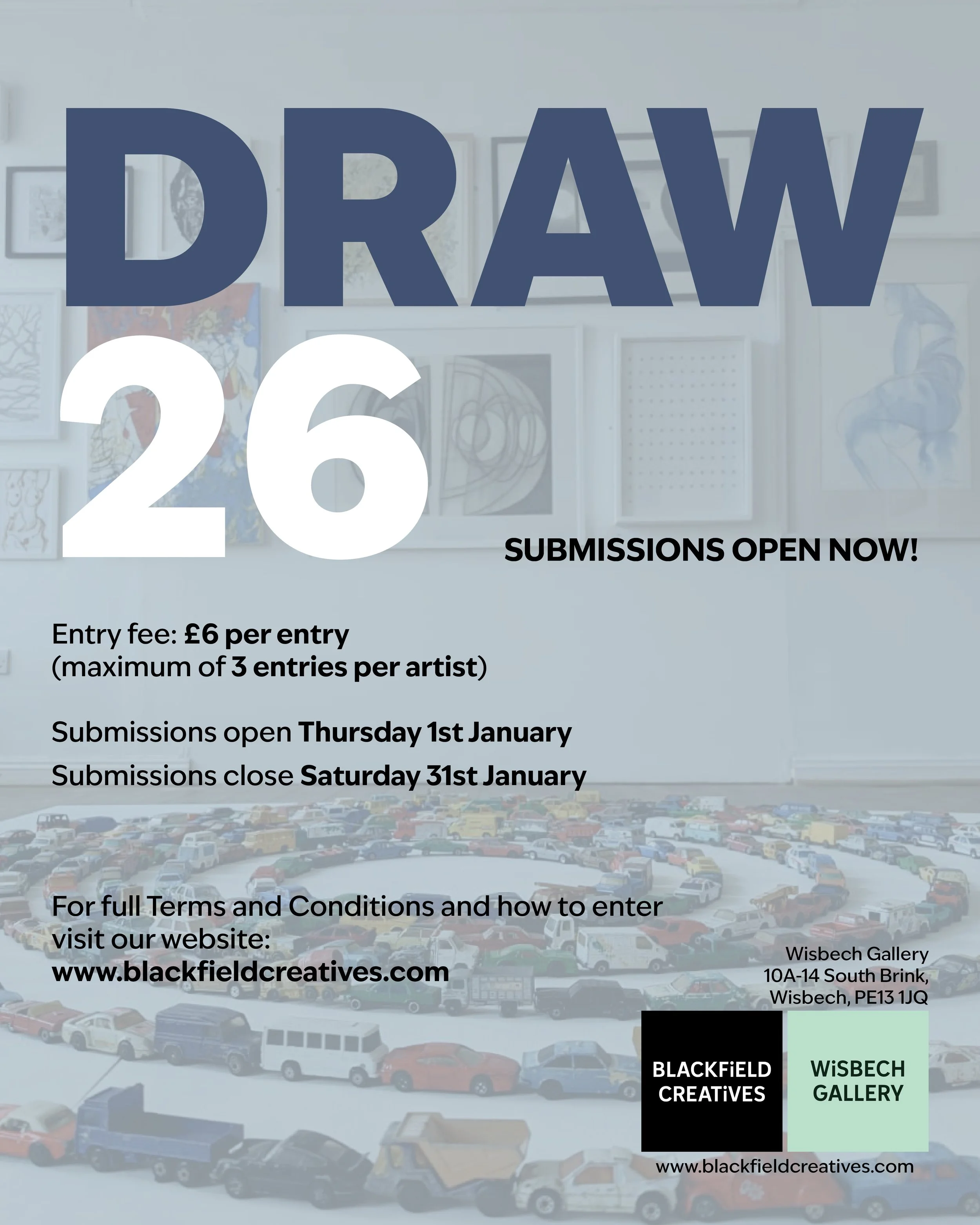 Wisbech Gallery DRAW26 Promotional Graphic