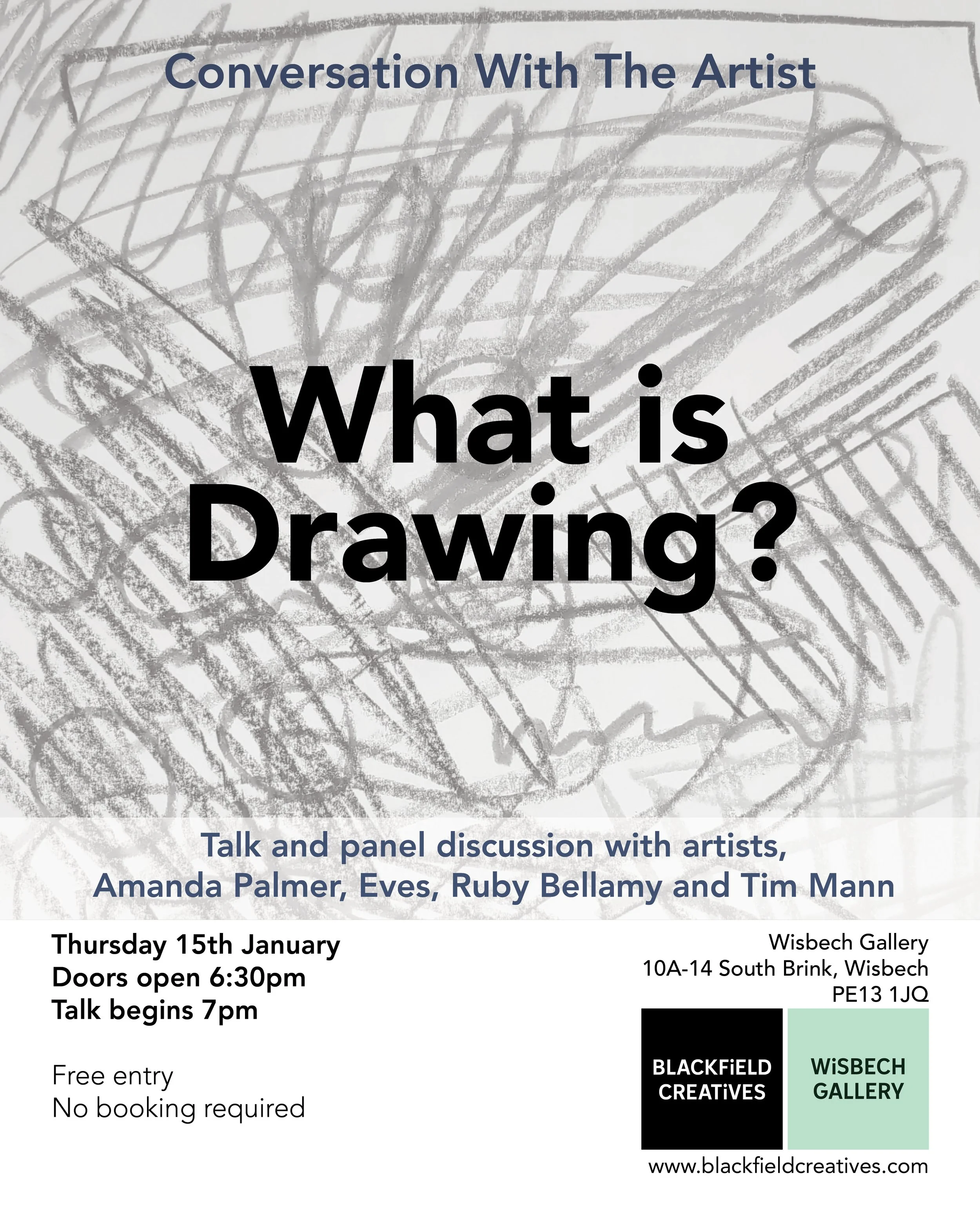 Wisbech Gallery Talk Event Poster