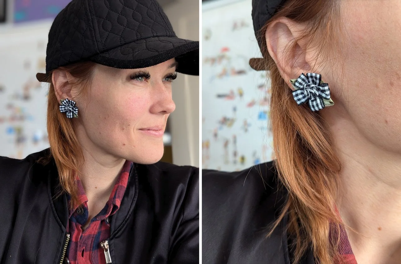 Gingham Earrings, Fresh Ideas &amp; Your Say in February’s Theme!