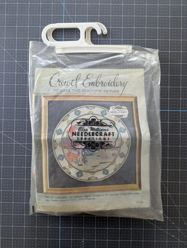 Crewel Embroidery Needlecraft Kit Elsa Williams Needlecraft Creations