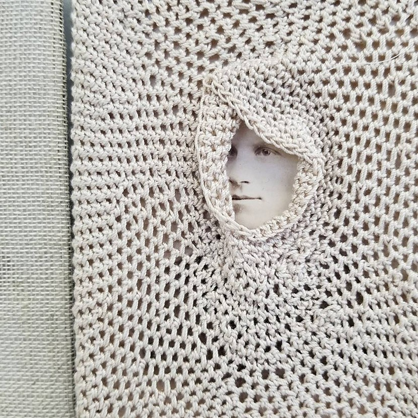 Old photograph upcycle inspiration