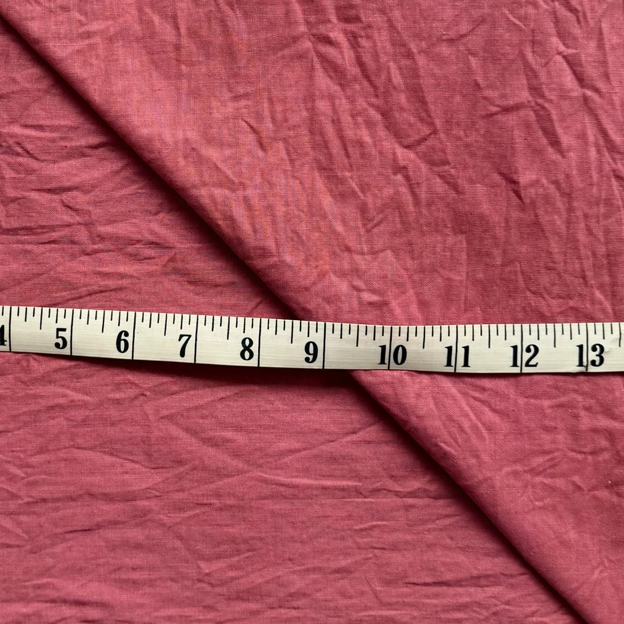 Dusty Rose Fabric ~ 34" Wide ~ Natural ~ 1.47 YDS ~ Solid