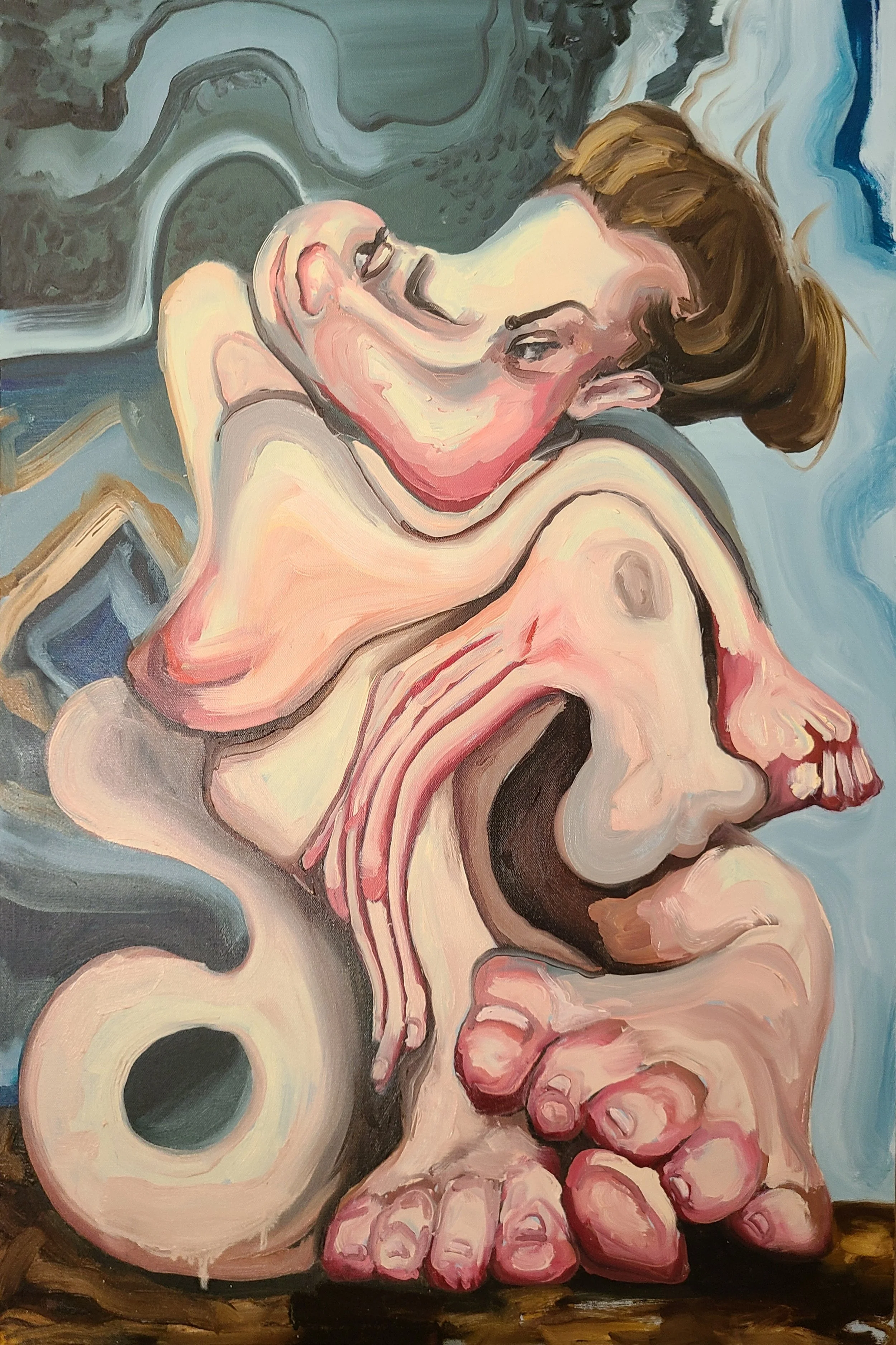 36 x 24 inch on canvas, $100 + $80 shipping