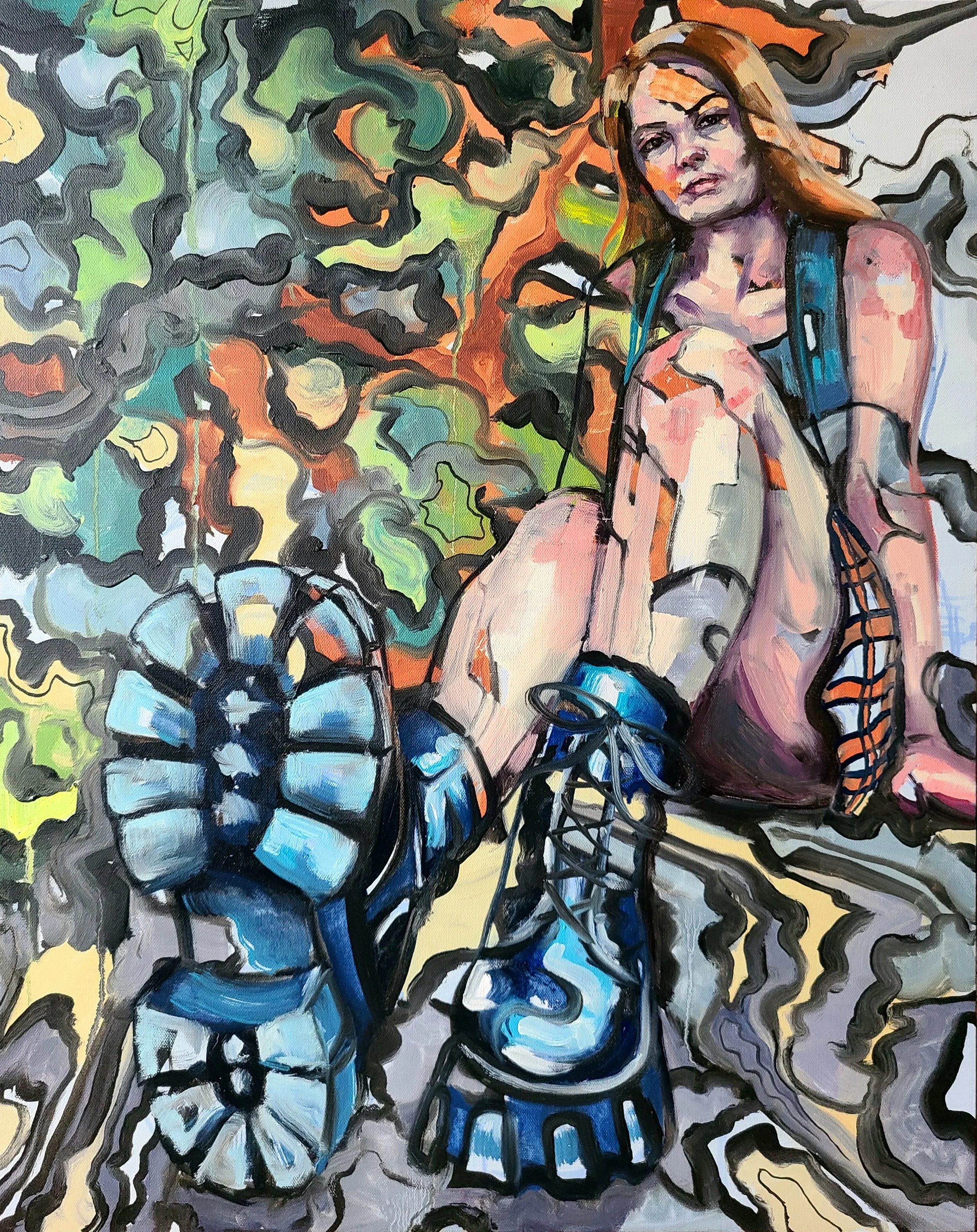 24 x 30 inch on canvas, $110 + $70 shipping