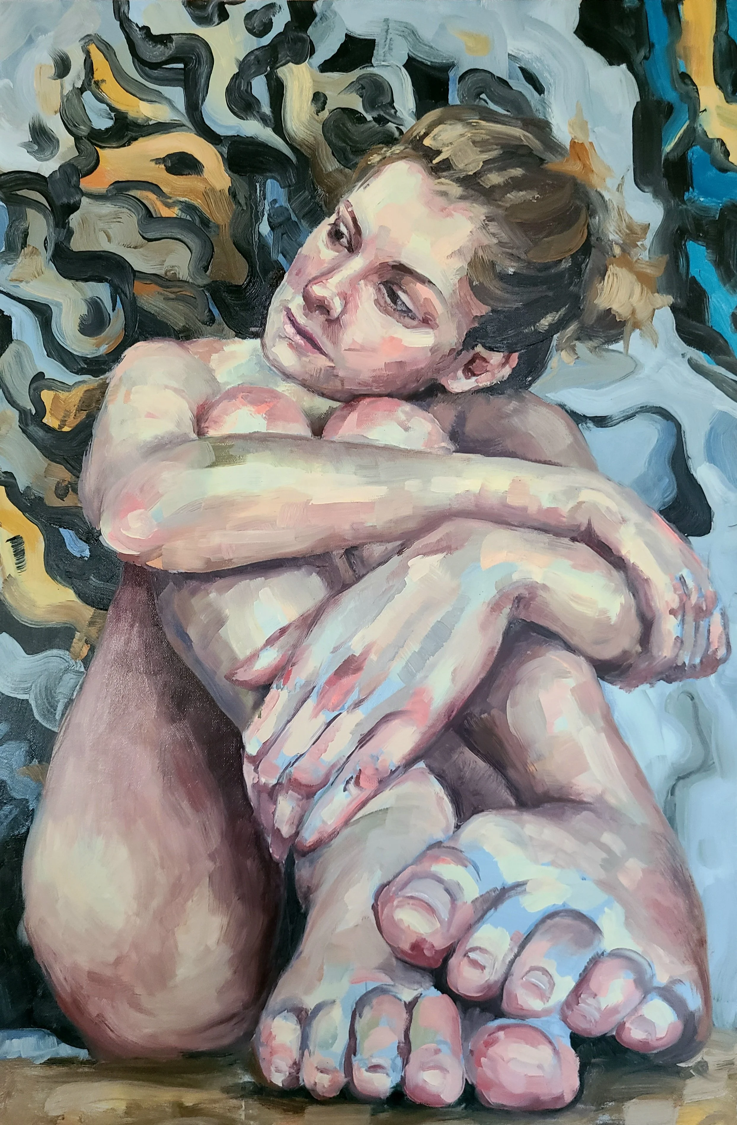 36 x 24 inch on canvas, $100 + $80 shipping