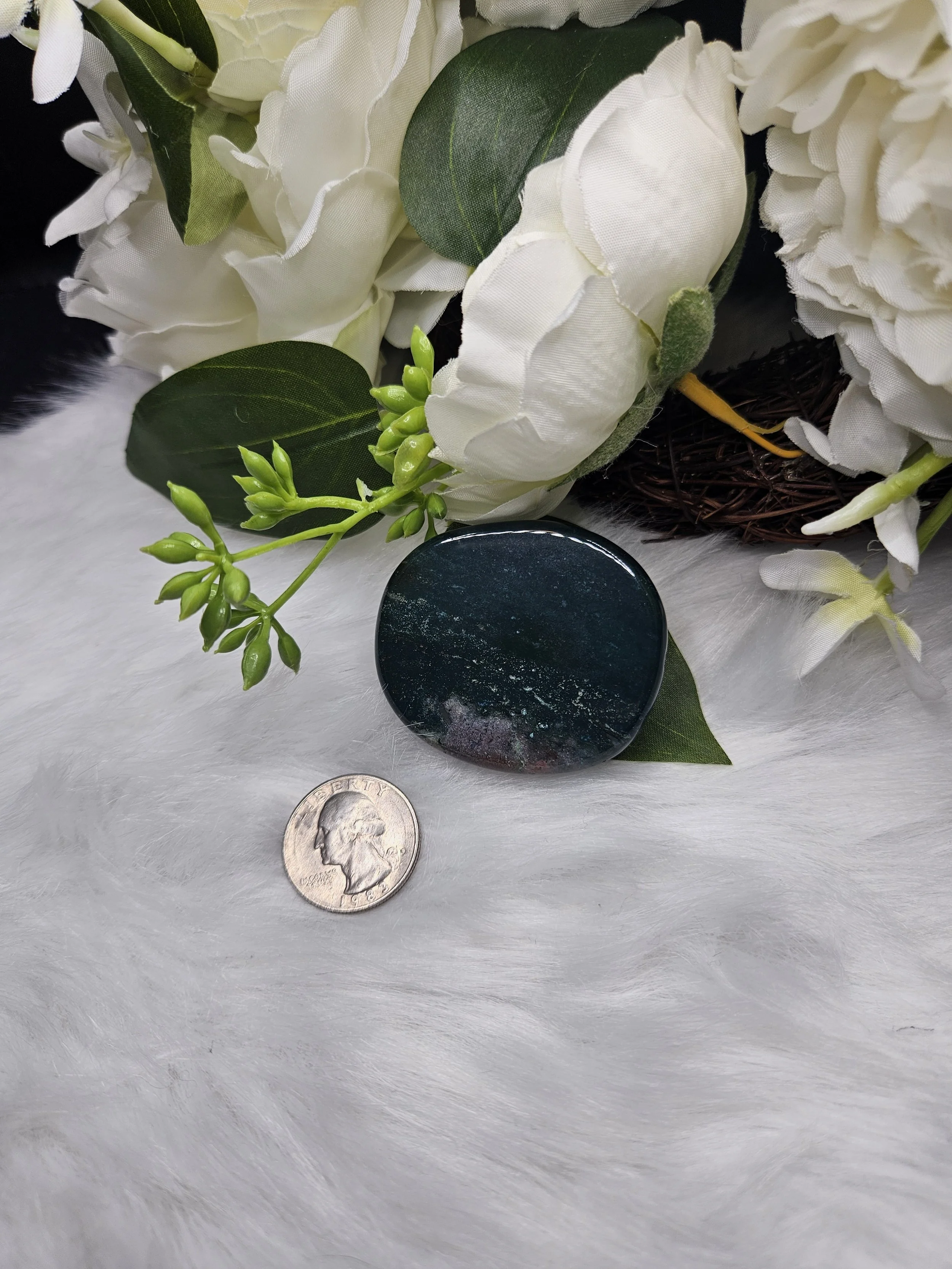 Crystal Pop Sockets - Ocean Jasper
