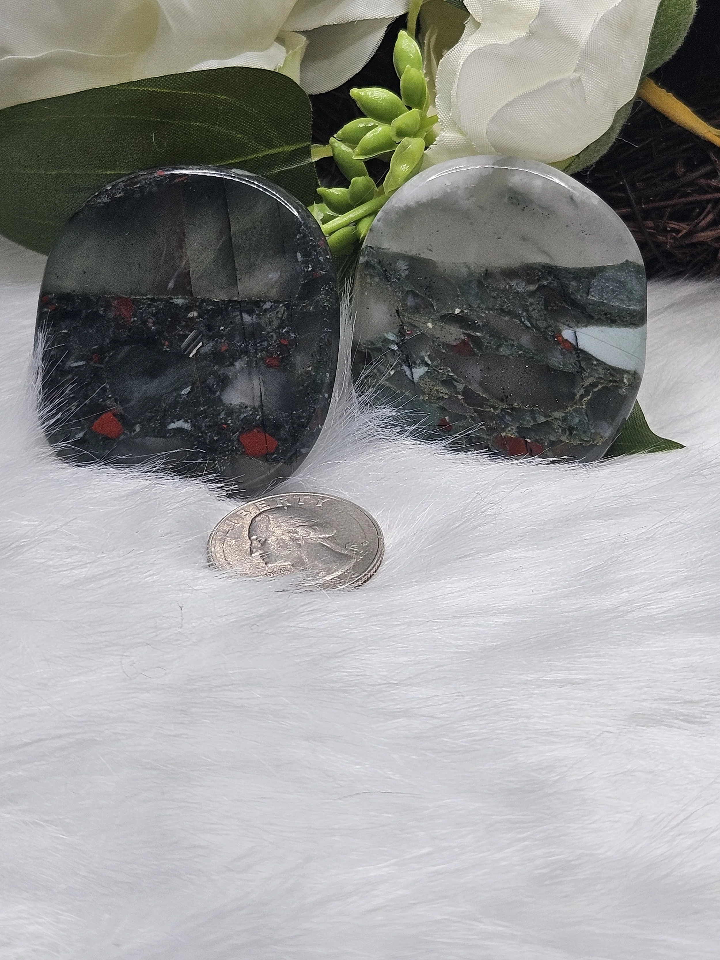 Crystal Pop Sockets - Dragon's Blood Jasper