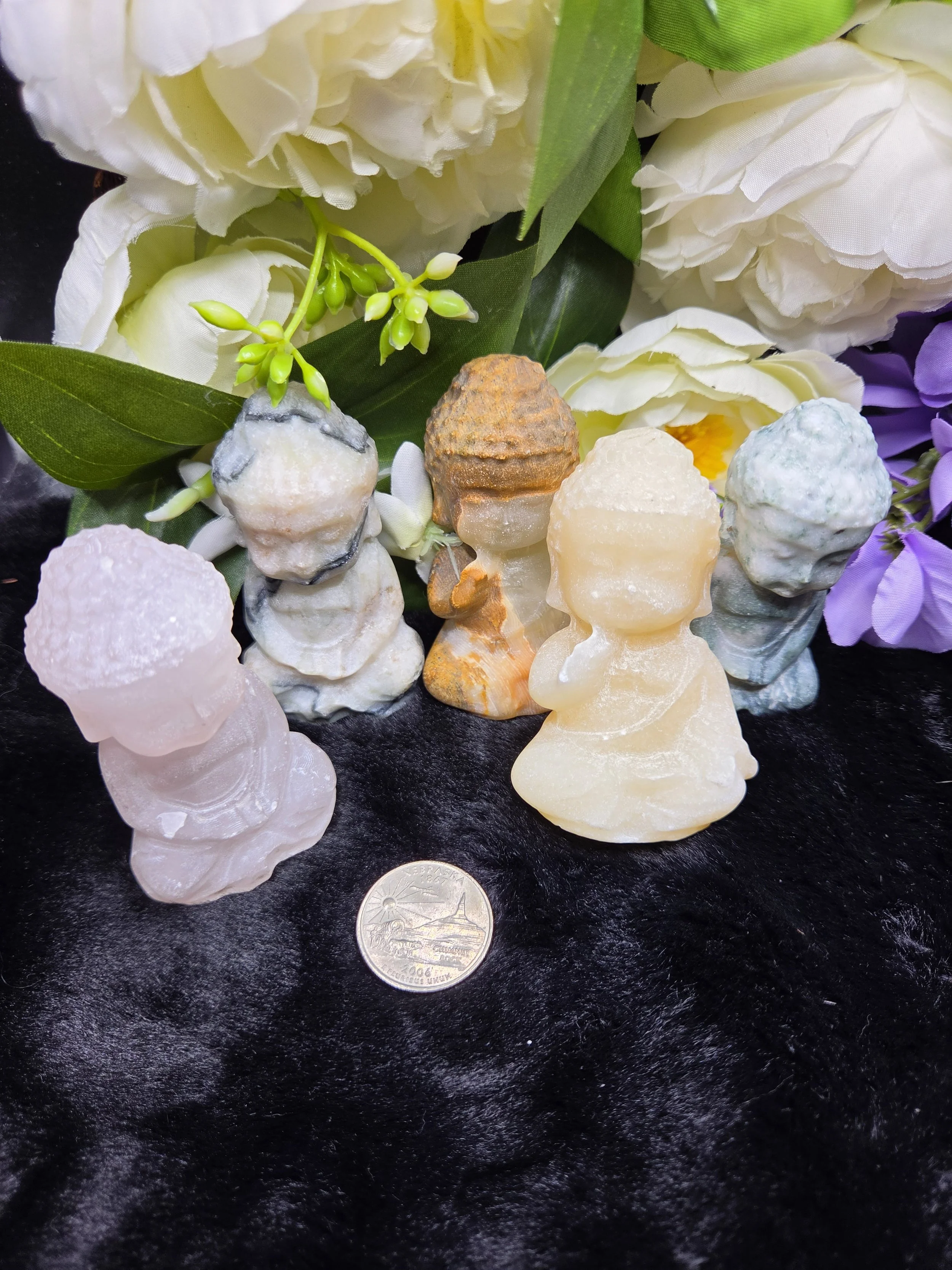 Medium Sized Budda Carvings