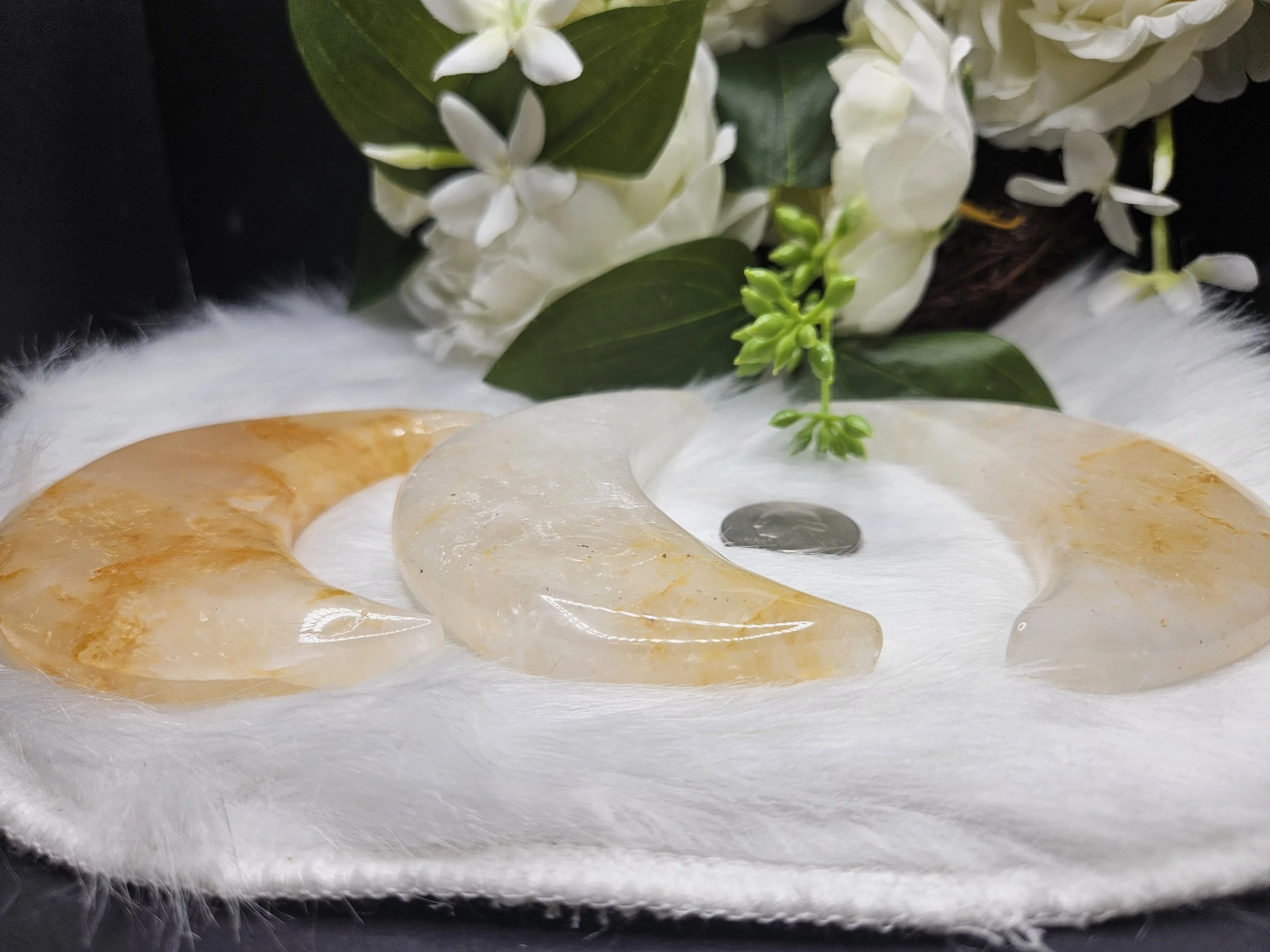 Golden Healer Moons - Larger