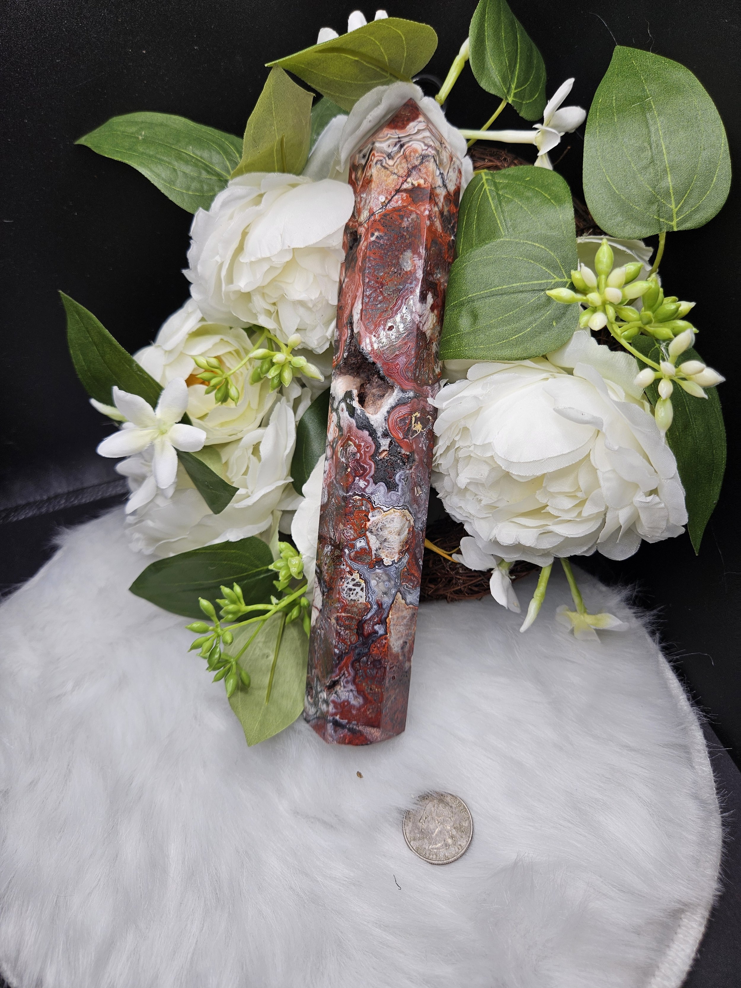 Mexican Crazy Lace Statement Tower