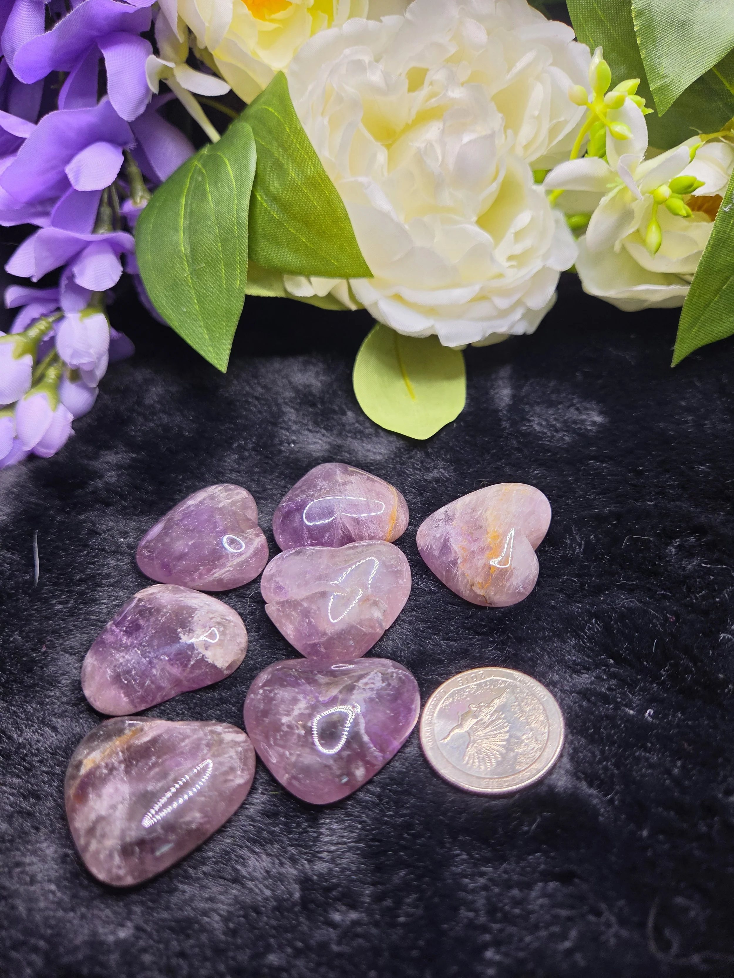 Amethyst Hearts, Medium