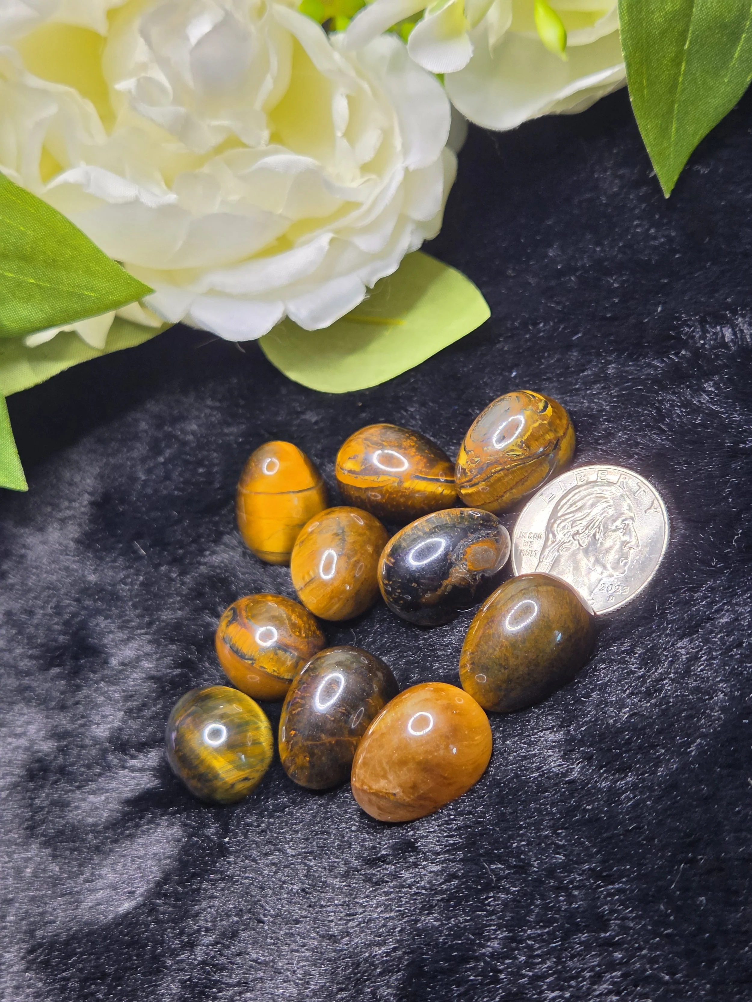 Mini Eggs - Tigers Eye