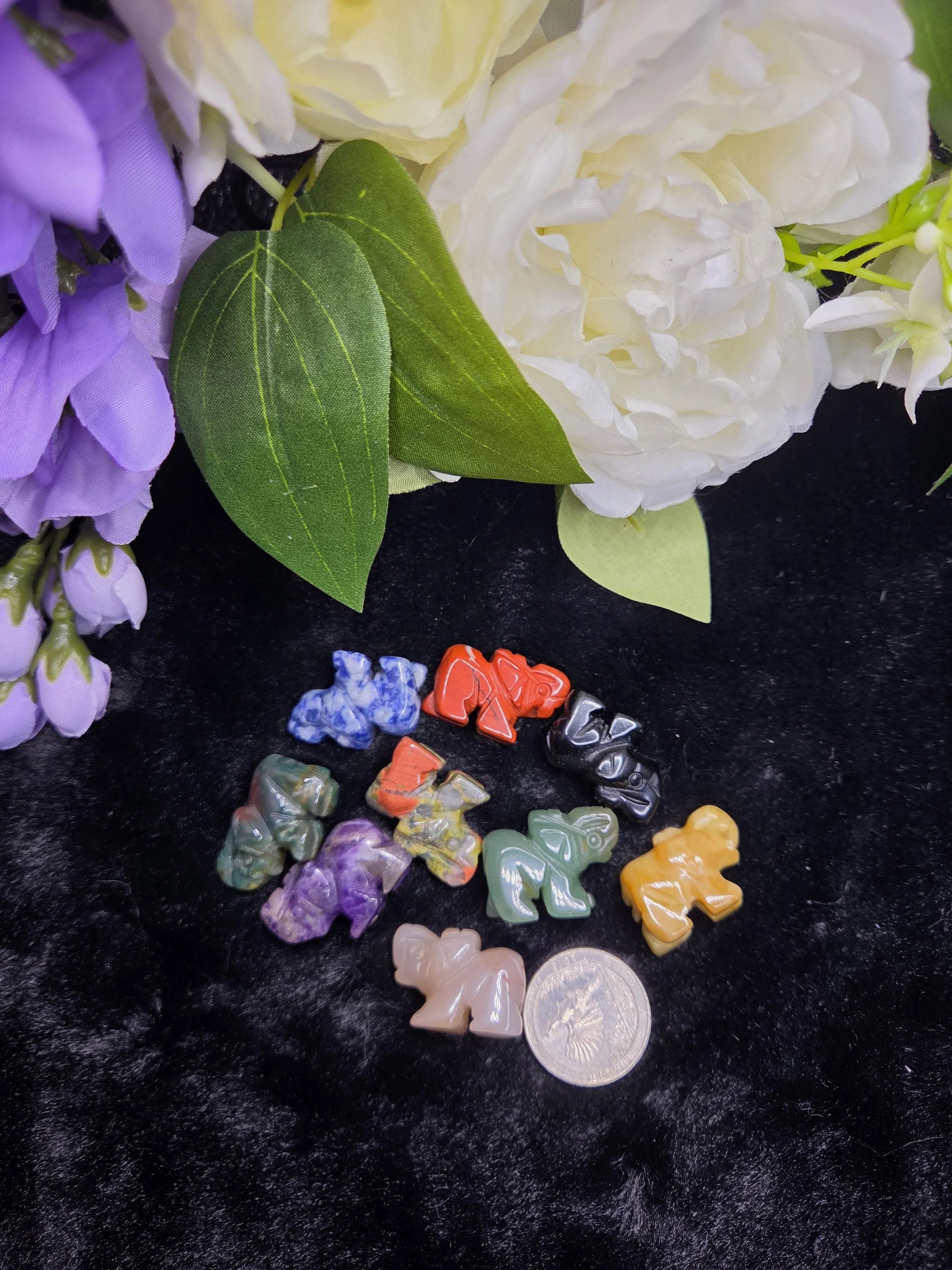 Random Pick Small Elephants, Assorted Materials