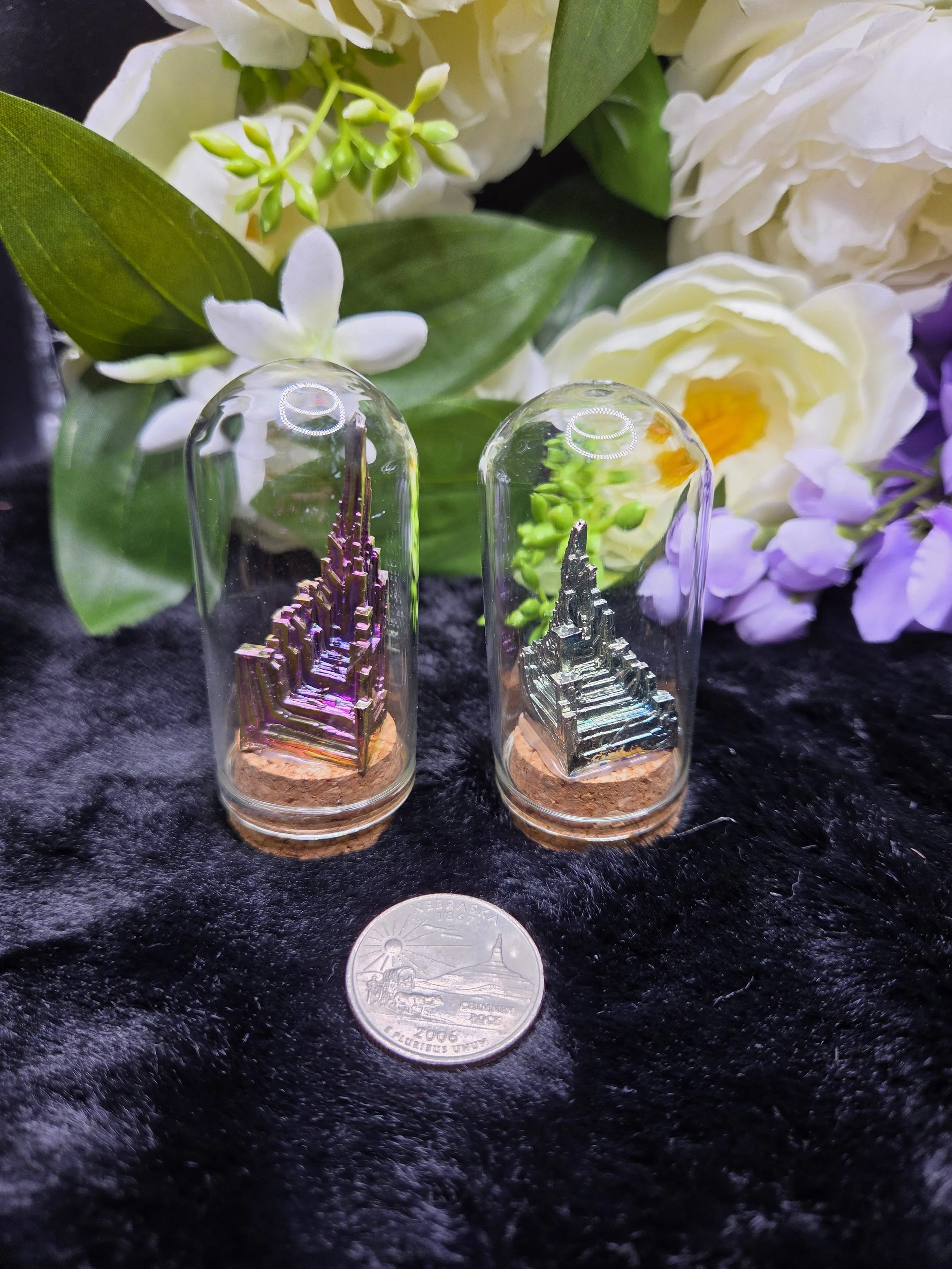 Bismuth Crystal Cloche