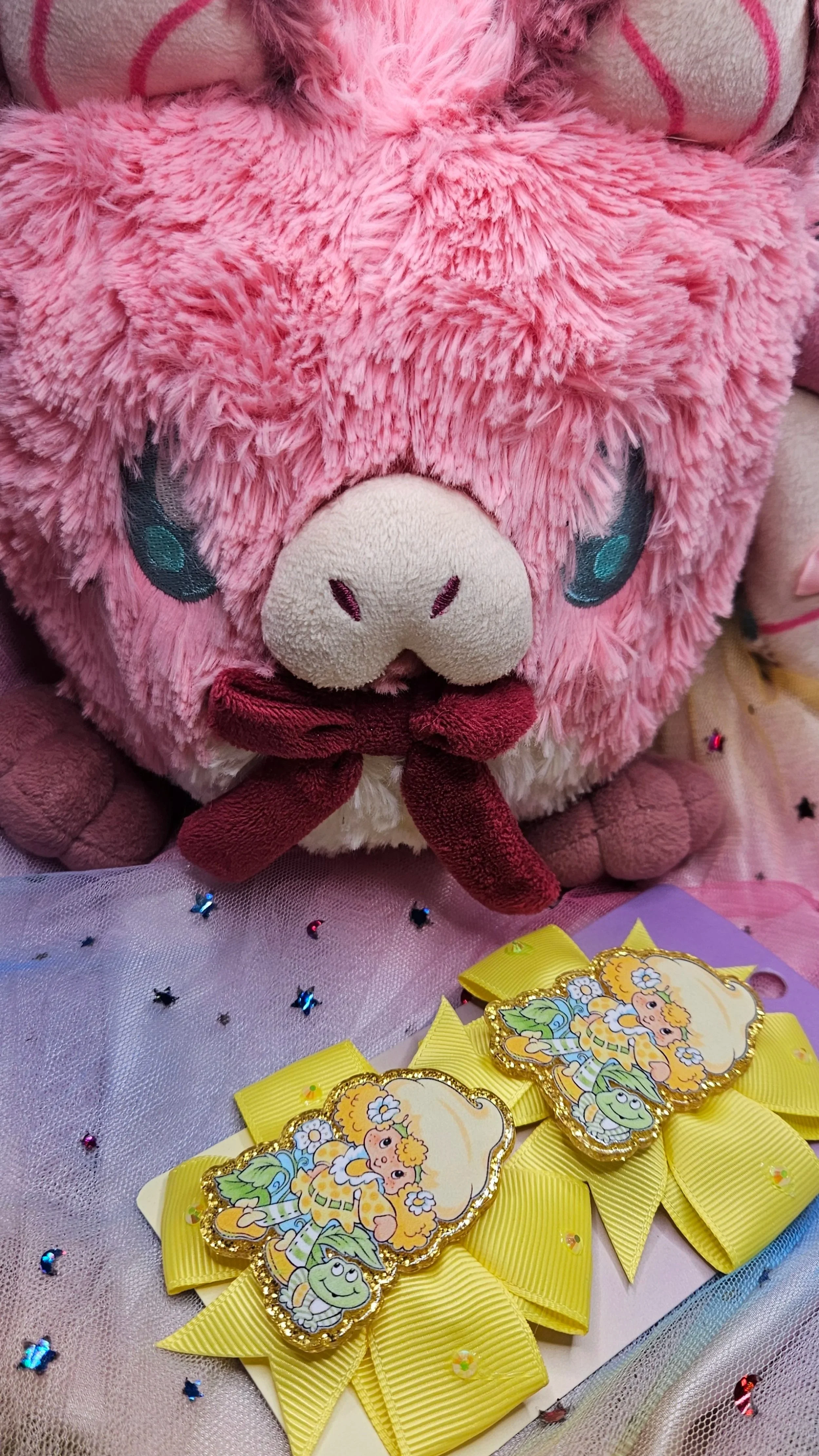 Kawaii Lemon Meringue Bows