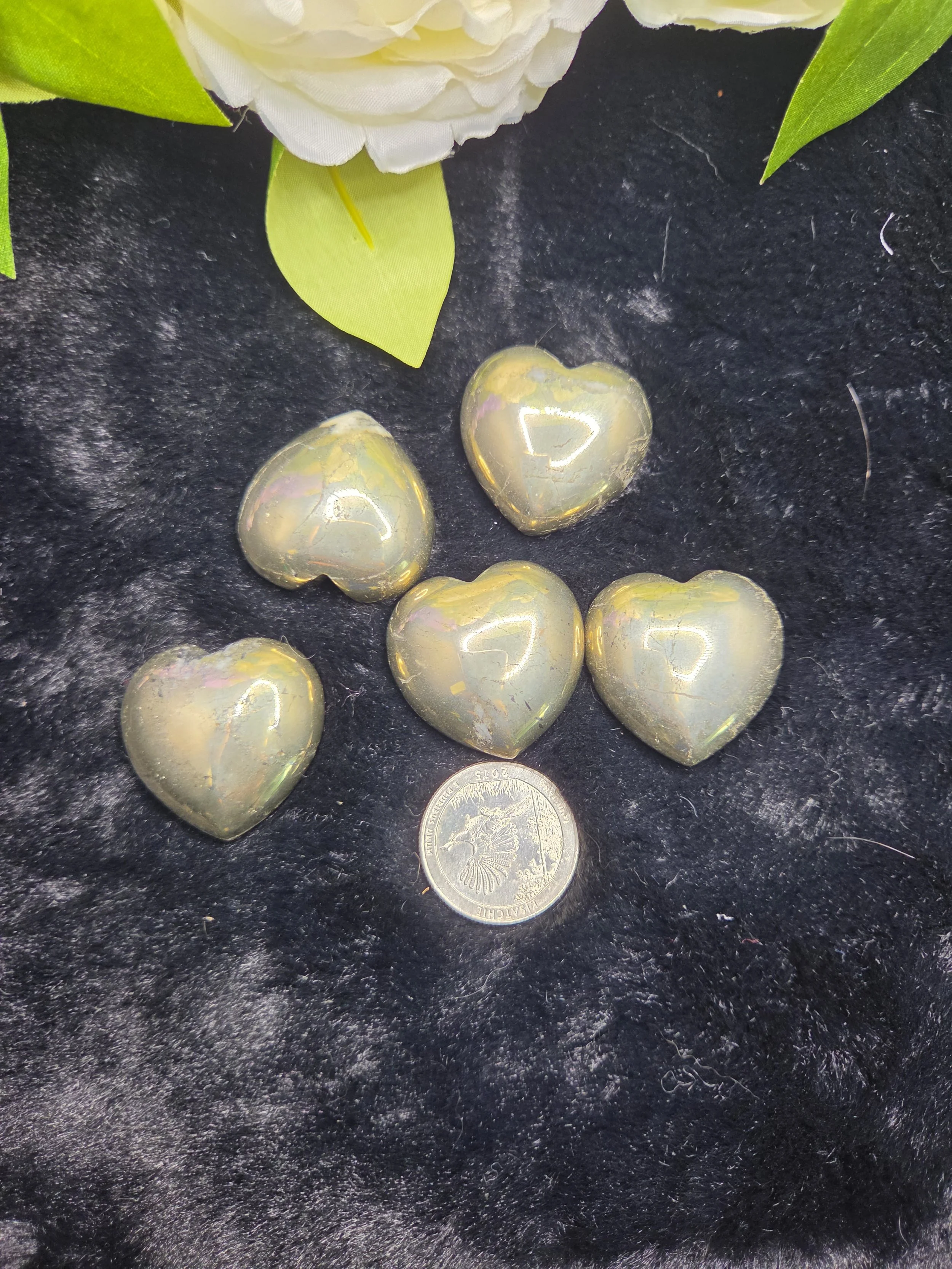 Pyrite Hearts, Medium Size