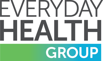 Logo with the words 'EVERYDAY HEALTHY GROUP' in black and white with green shading.