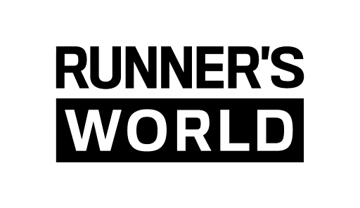 Text reading 'RUNNER'S WORLD' in black font on a white background.
