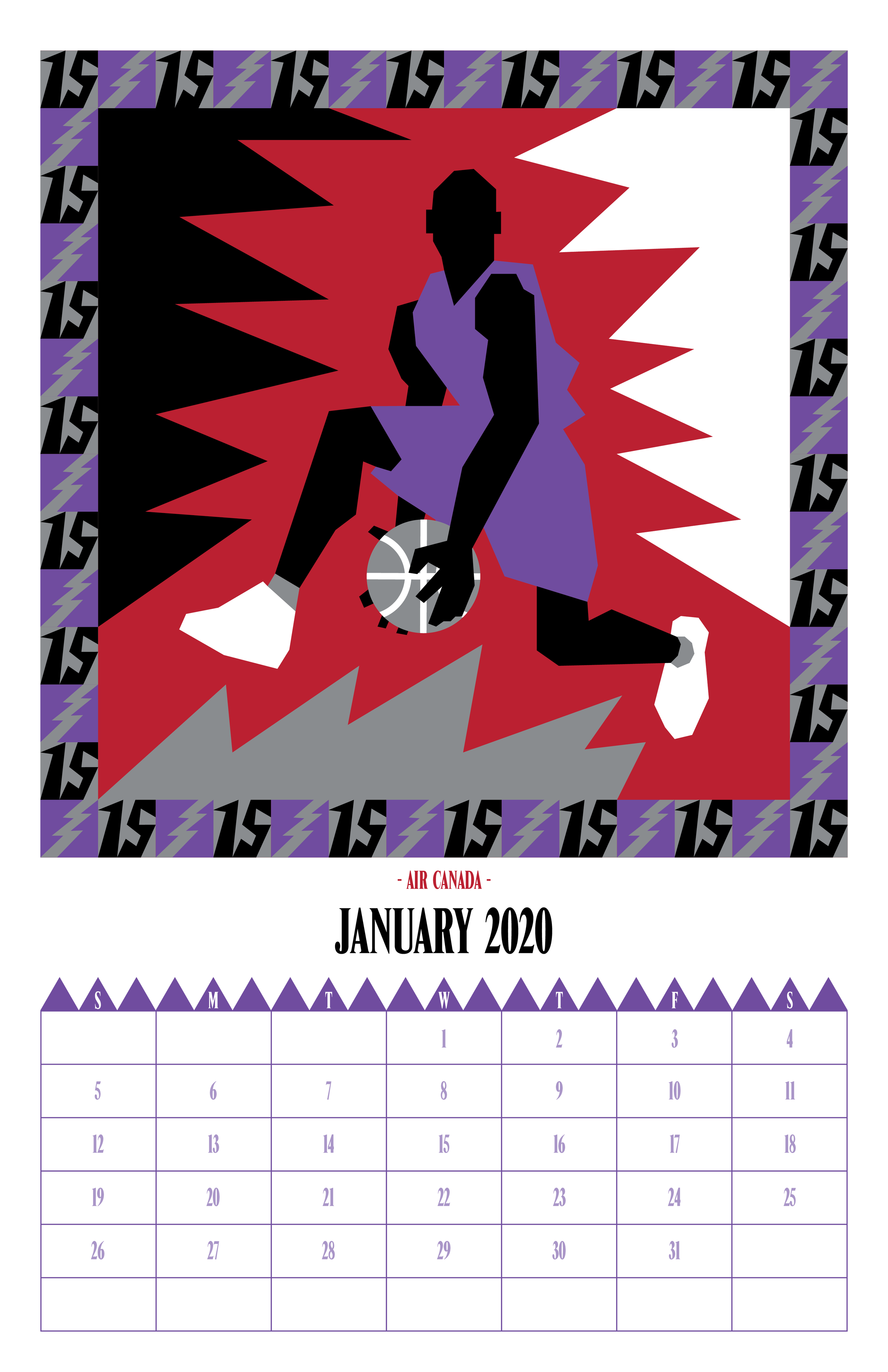 Calendrier 2020
