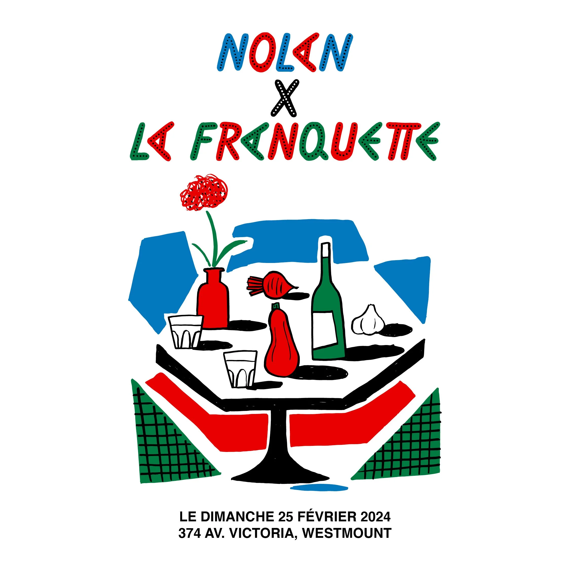 Affiche Nolan x La Franquette