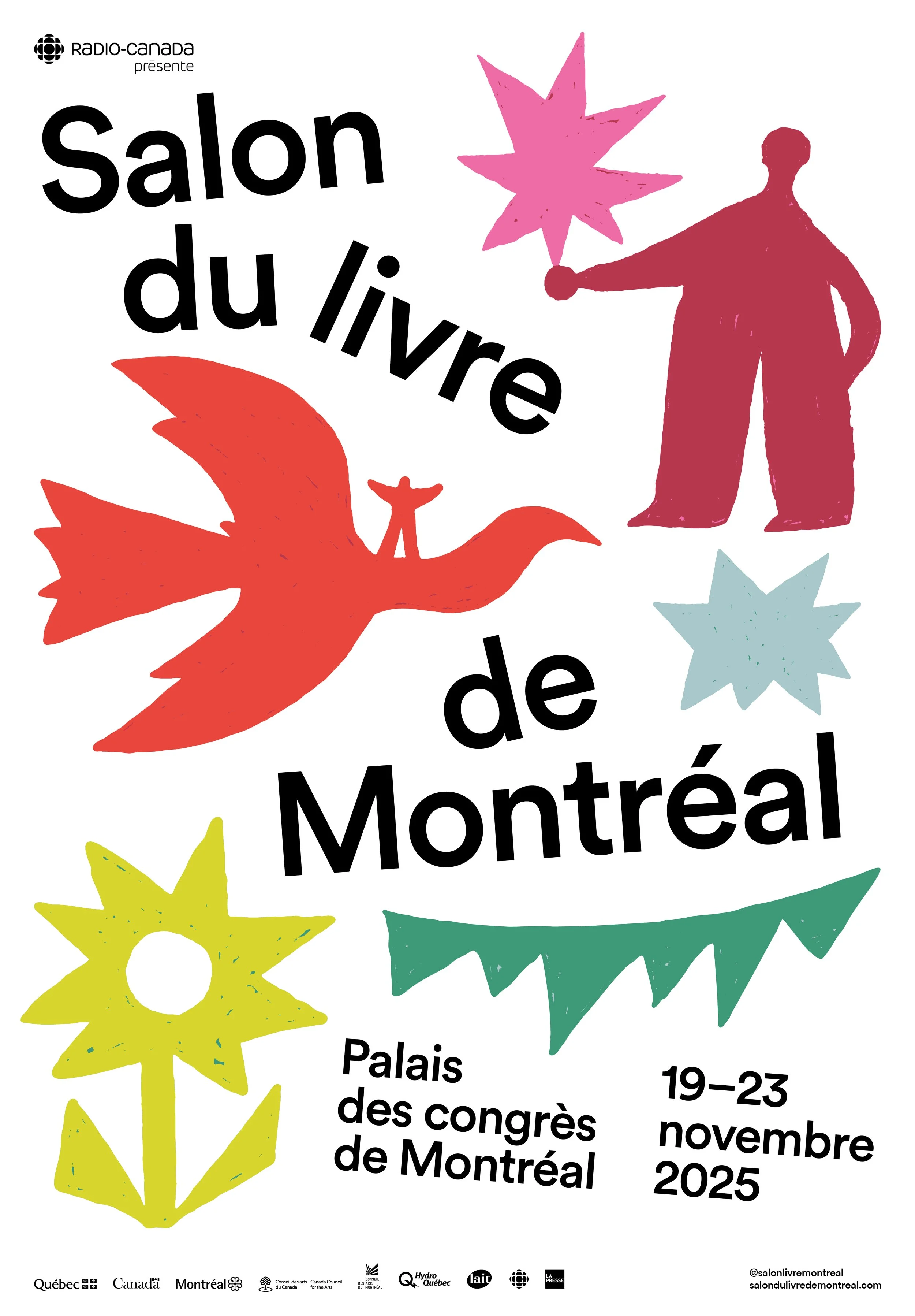 Illustrations pour le Salon du livre de Montréal