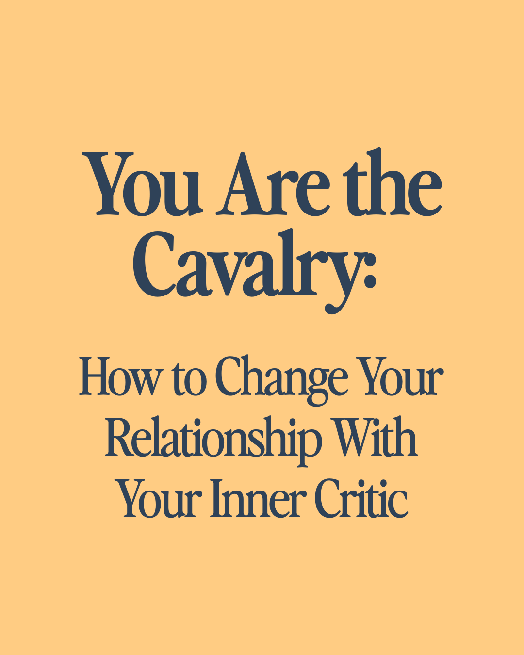 Why Waiting for Rescue Fails, and How to Change Your Relationship With Your Inner Critic