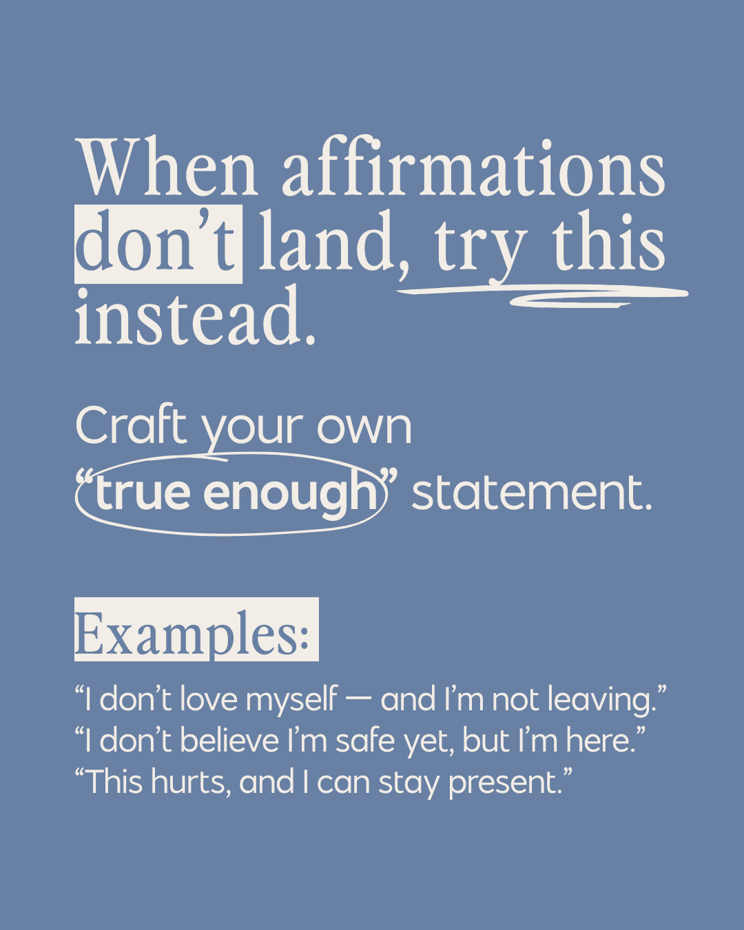 How to make affirmations work for you