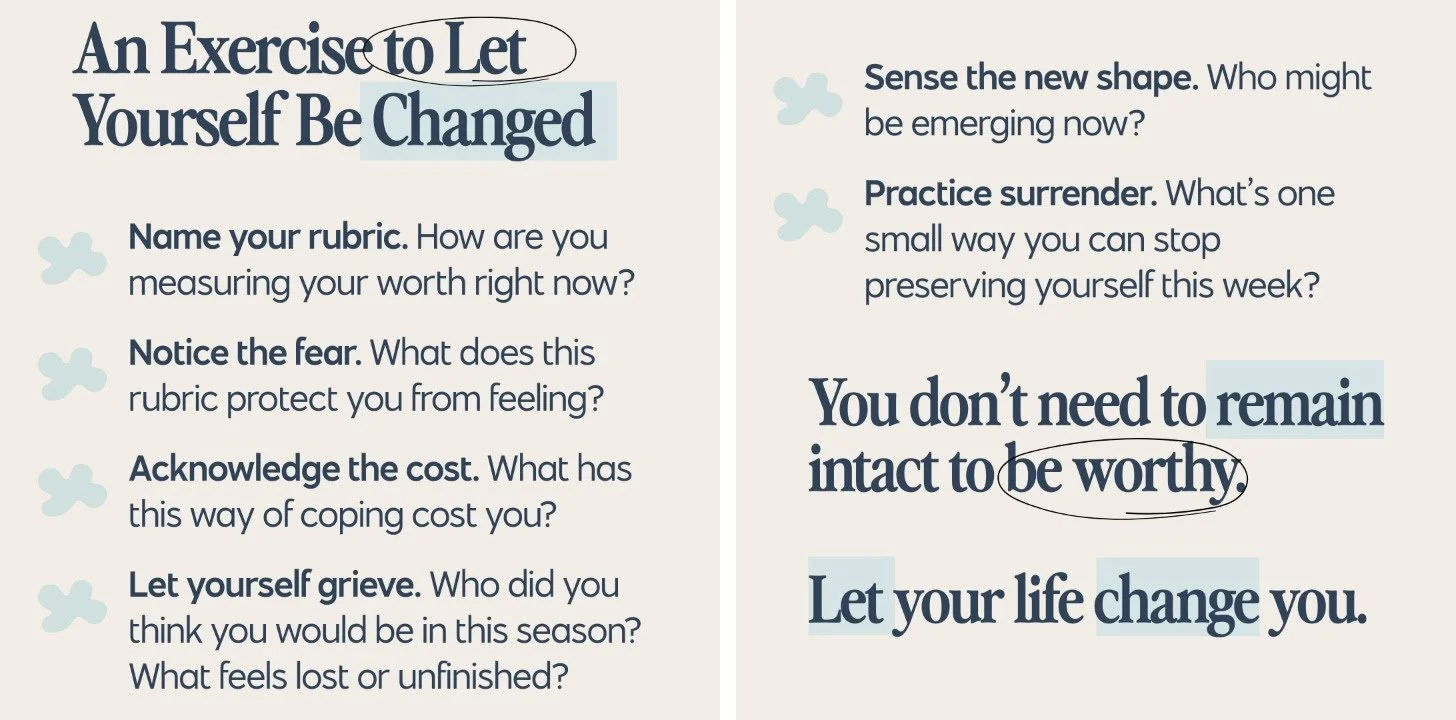 Practices for surrendering to grief in motherhood