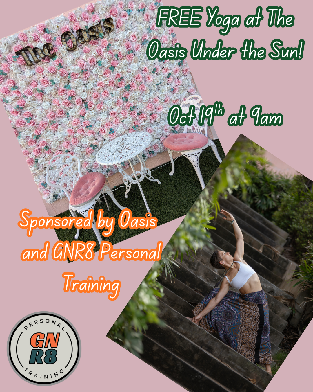 Free Yoga at Oasis Under the Sun