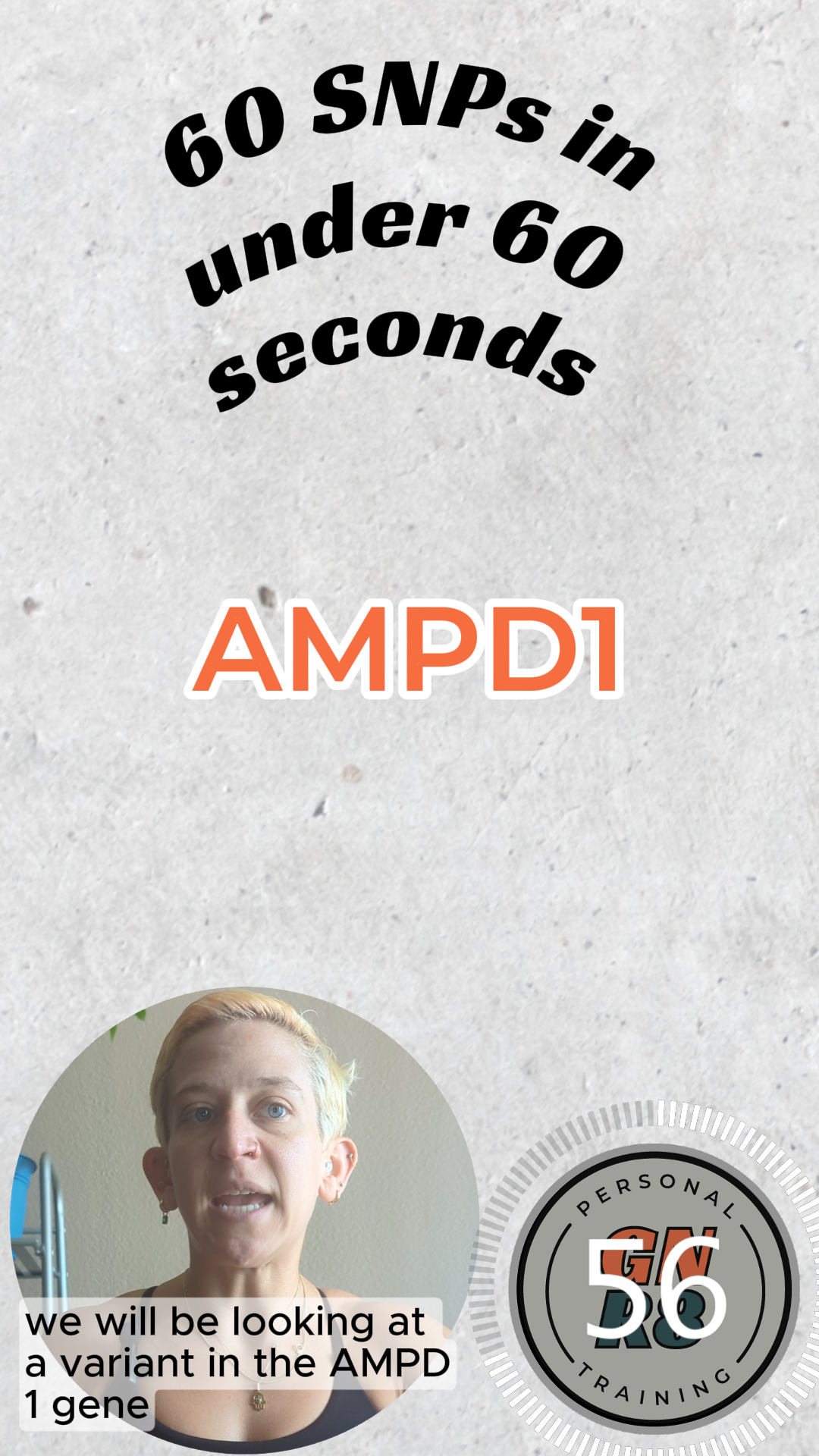 Fitness Gene: AMPD1