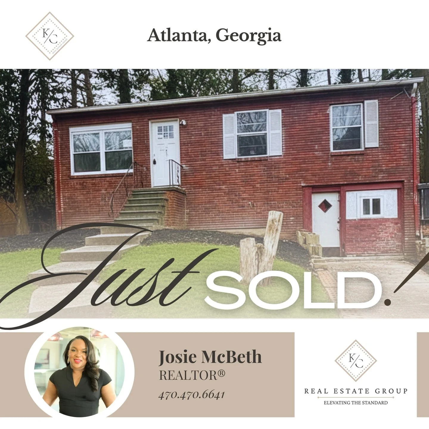 Another success story, officially closed! Congratulations to our buyers on their new home in the Metro Atlanta area!

We are so excited to see our clients put the finishing touches on this gem and turn this space into a home. Helping buyers navigate 
