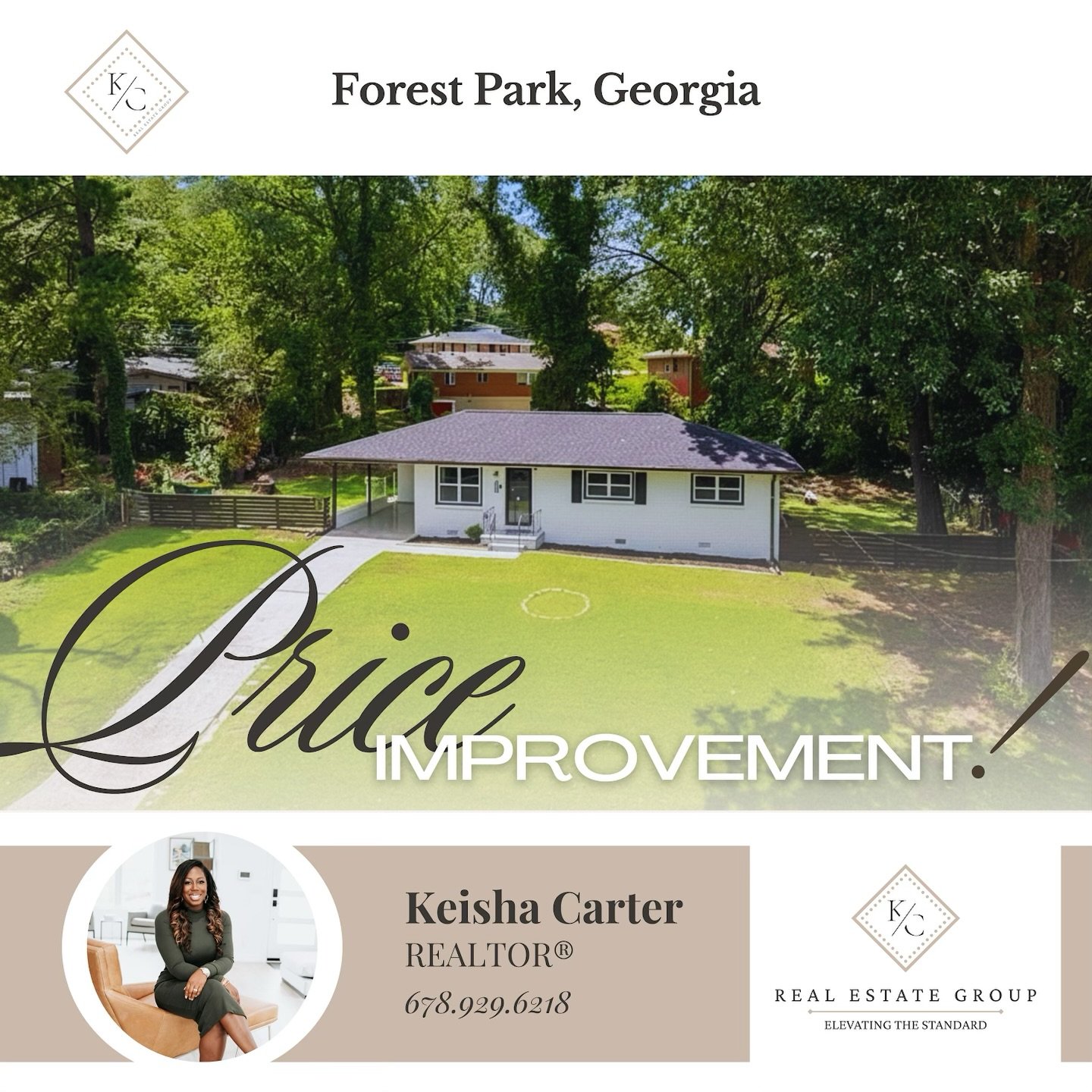 Value meets style in this stunning all-brick ranch. We&rsquo;ve just updated the price, making it the perfect opportunity to secure a move-in-ready gem that balances classic charm with modern upgrades. From the moment you step onto the beautiful hard