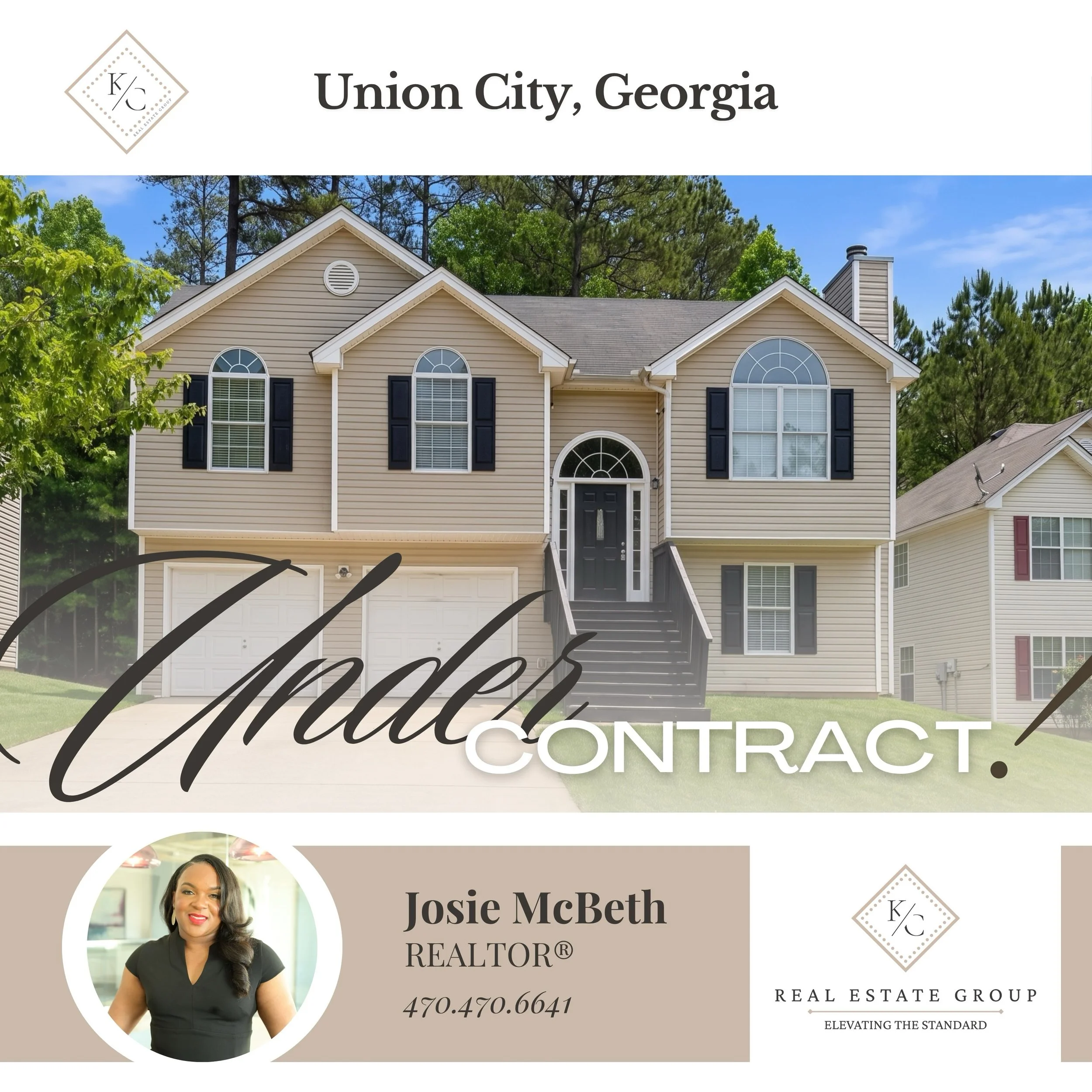 Looking for a seamless move? ✨ We&rsquo;re officially under contract on this move in ready split entry home in Union City, Georgia.

This property offers incredible space and value, featuring vaulted ceilings, a cozy fireplace in the great room, and 