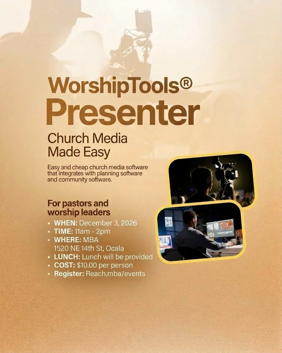 Lunch and Learn: WorshipTools Presenter