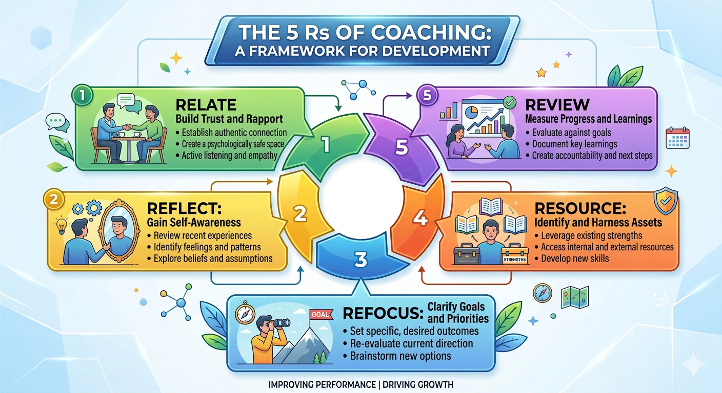 the 5 R's of Coaching