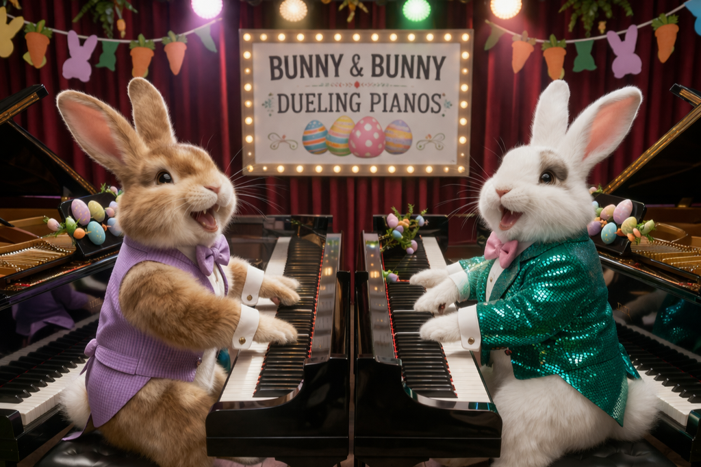 SUNDAY: Easter Egg Hunt &amp; Dueling Piano Brunch