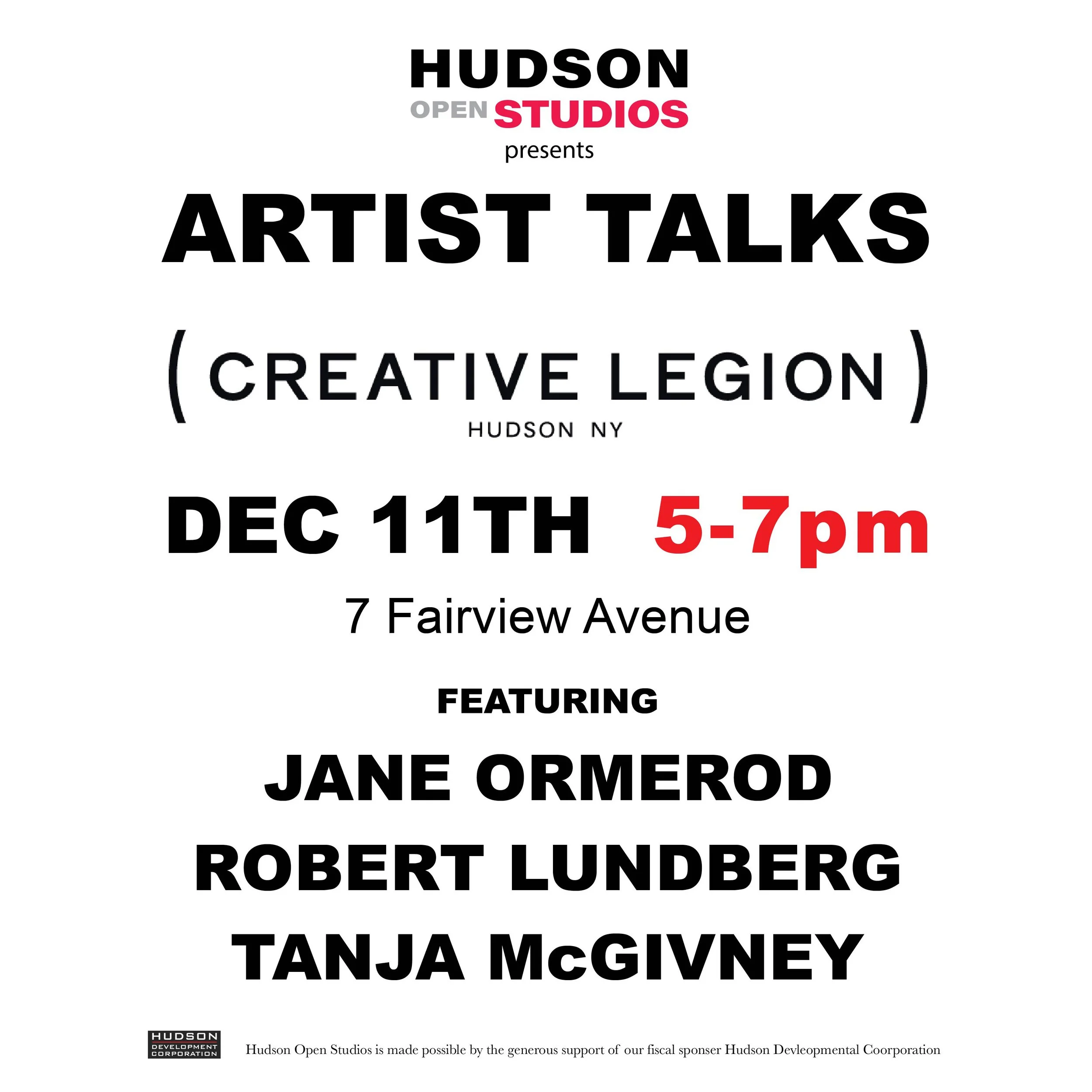 Artist Talk